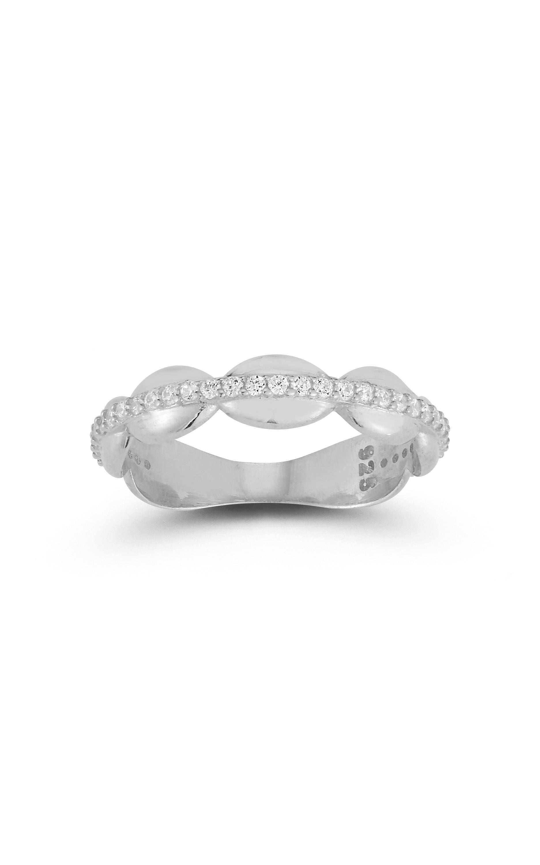  Relativity Band Ring 4 - Silver - Bonton