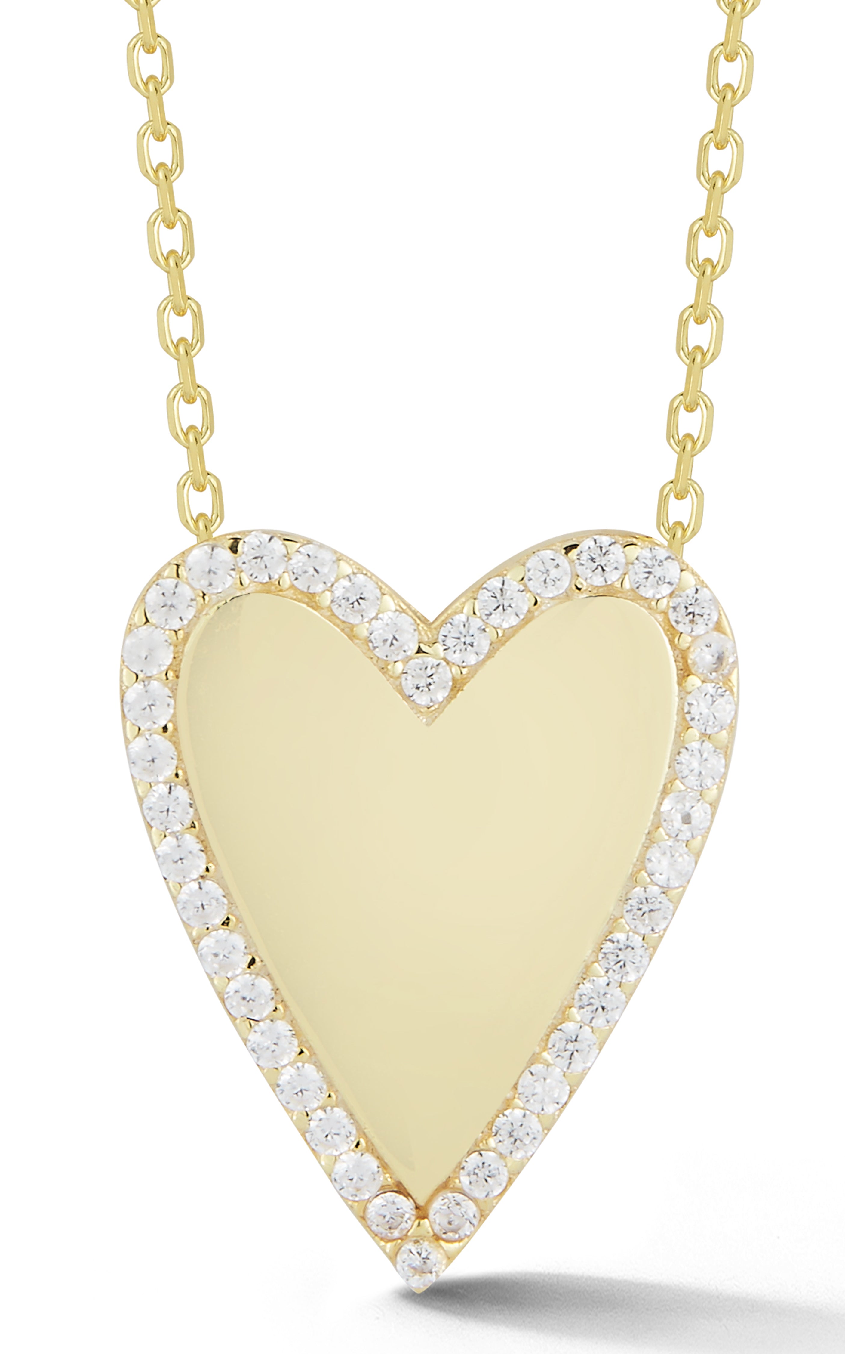  Relativity Heart Necklace 3 - Gold - Bonton