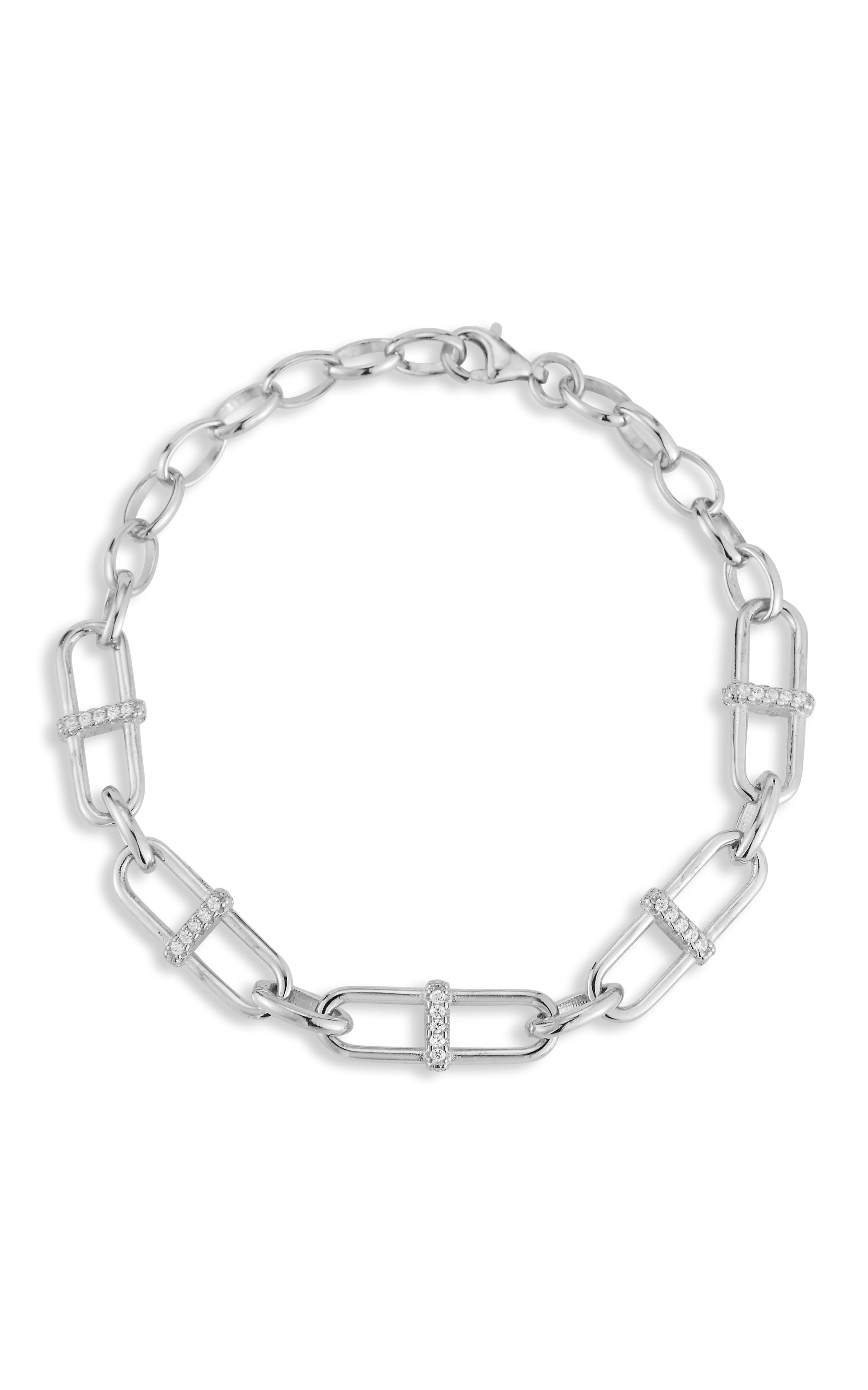  Relativity H Link Bracelet - Silver - Bonton