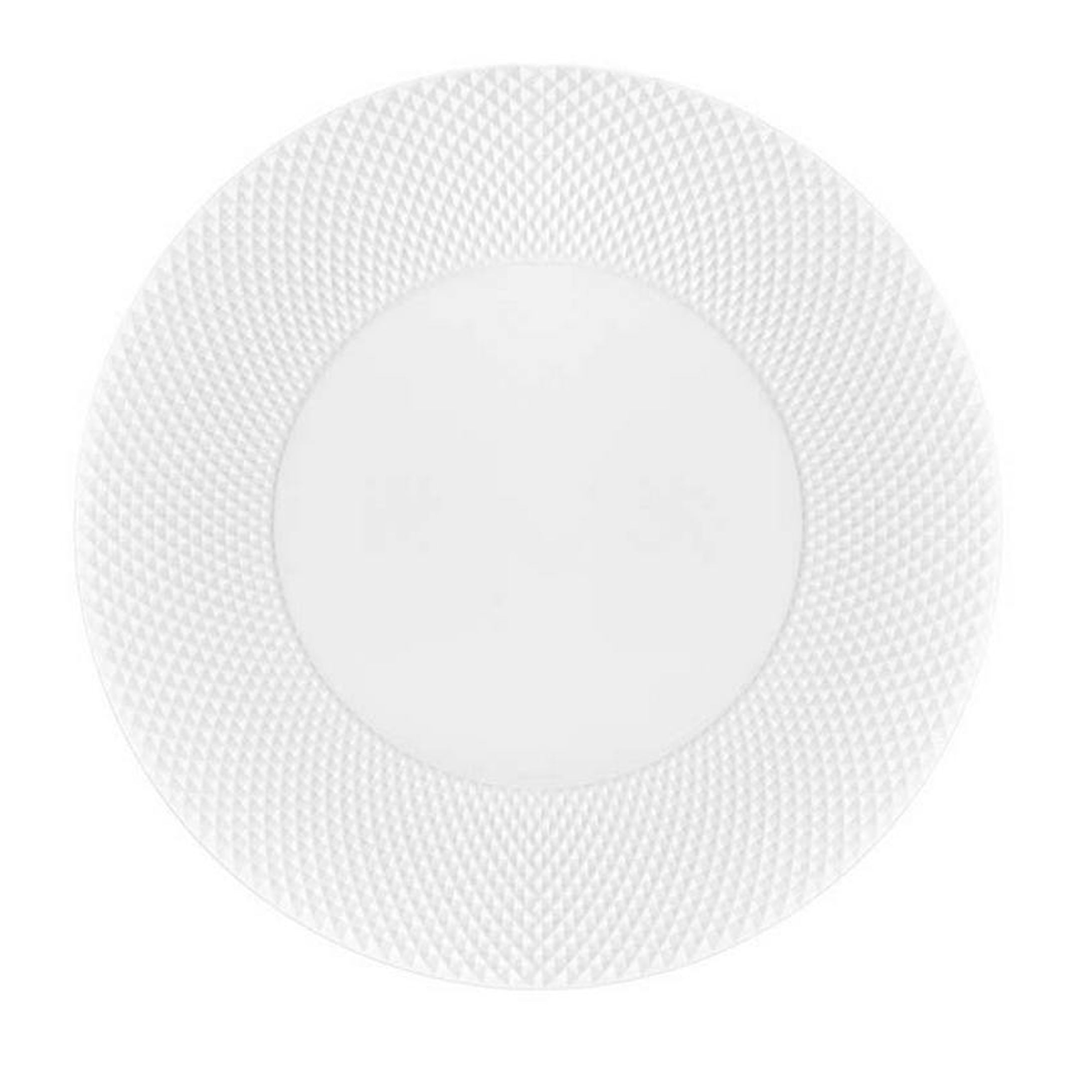  Vista Alegre Maya Charger Plates Set of 4 - White - Bonton