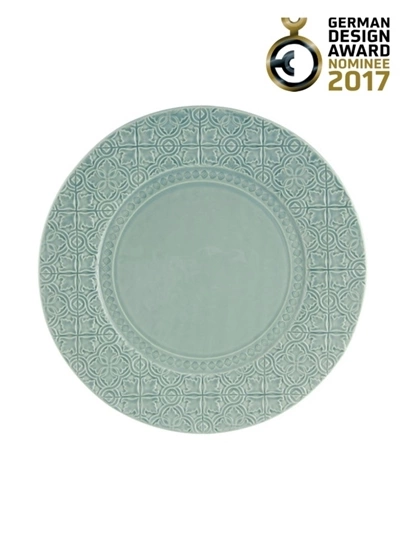  Bordallo Pinheiro Rua Nova Dinner Plates Set of 4 - Indigo - Bonton