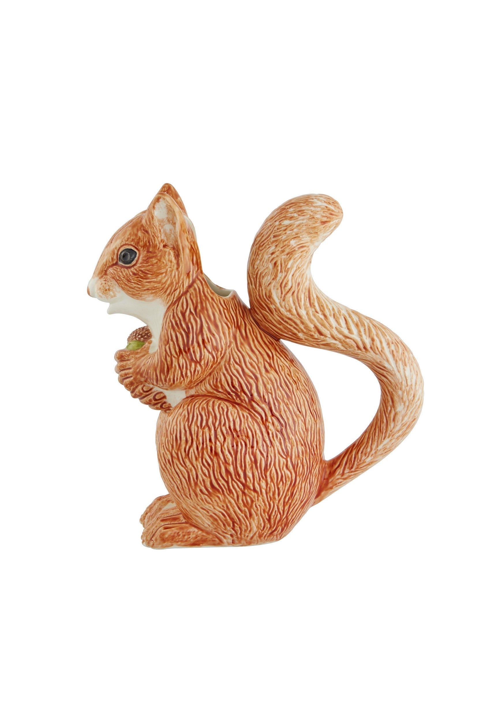  Bordallo Pinheiro Squirrel Pitcher - Brown - Bonton