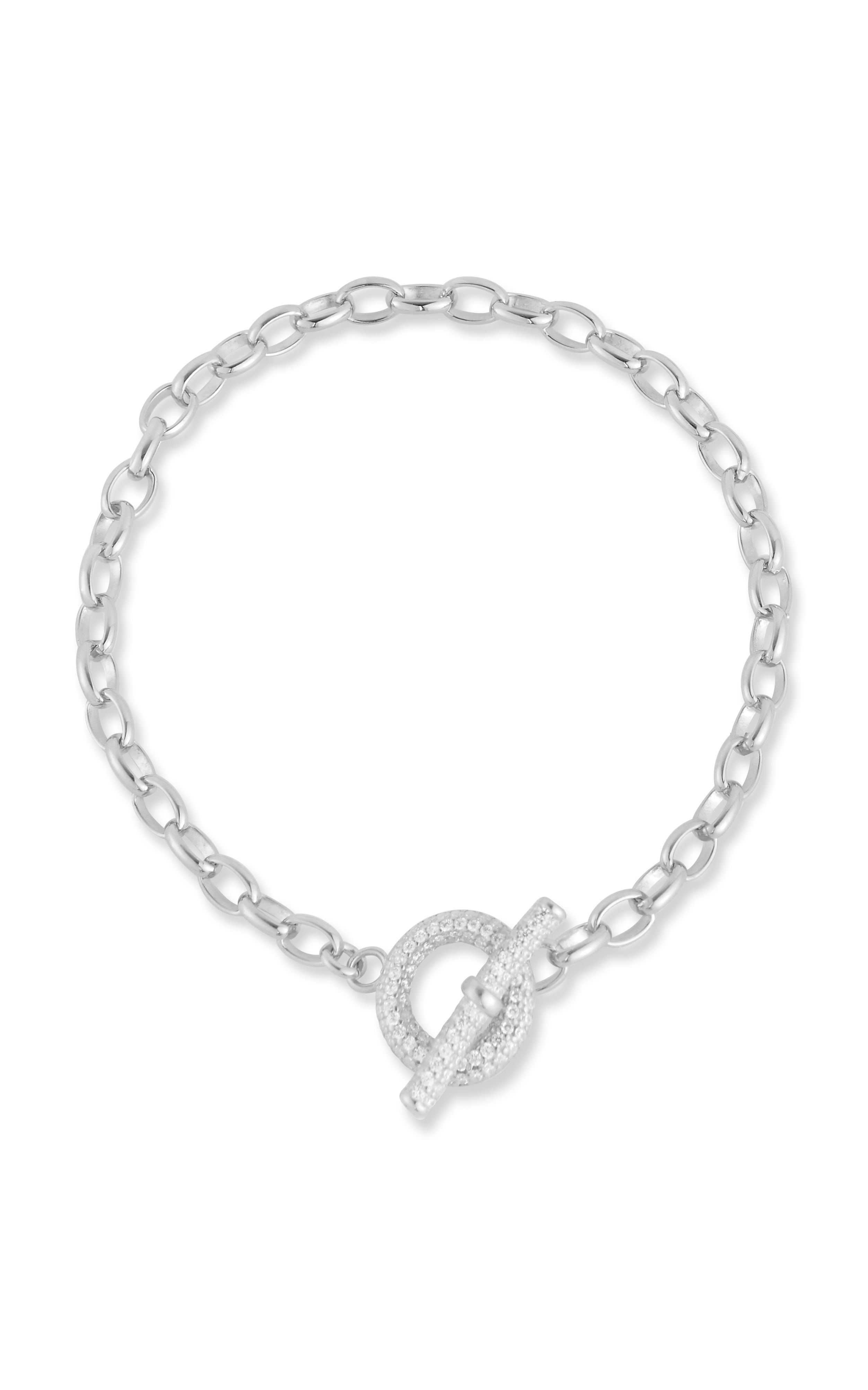  Relativity Toggle Clasp Link Bracelet - Silver - Bonton