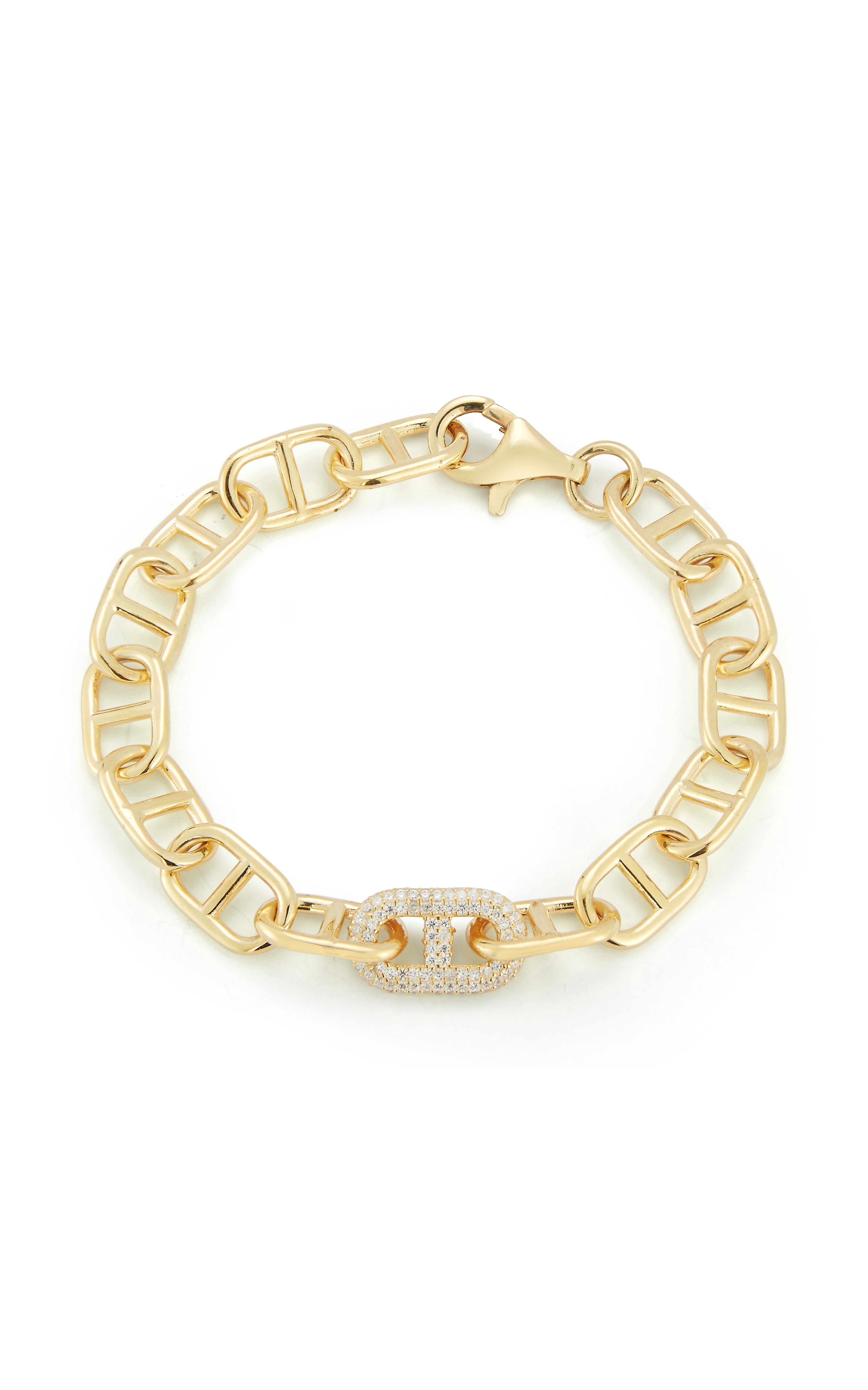  Relativity Bold Mariner Link Bracelet - Gold - Bonton