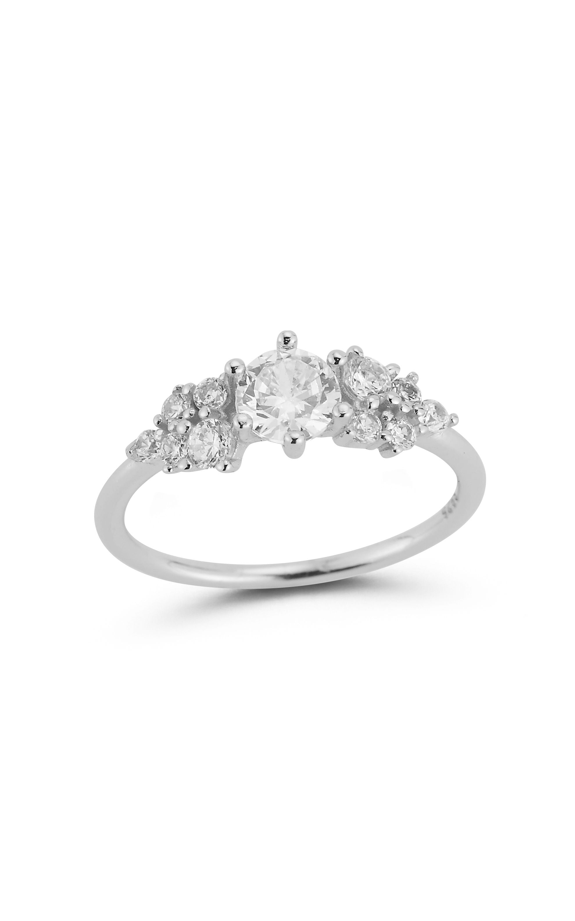  Relativity CZ Ring 2 - Silver - Bonton