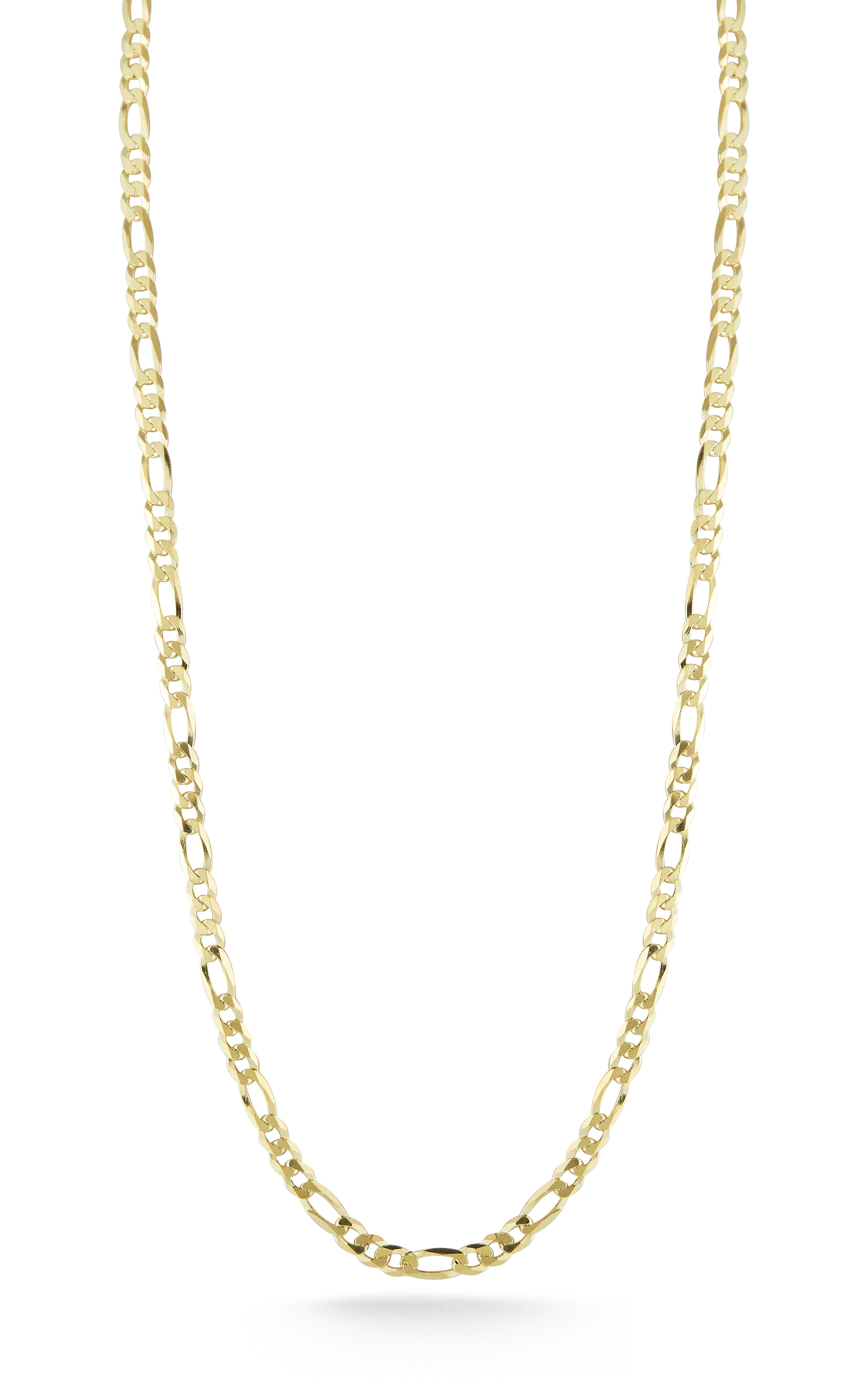  Relativity Figaro Chain Necklace - Gold - Bonton