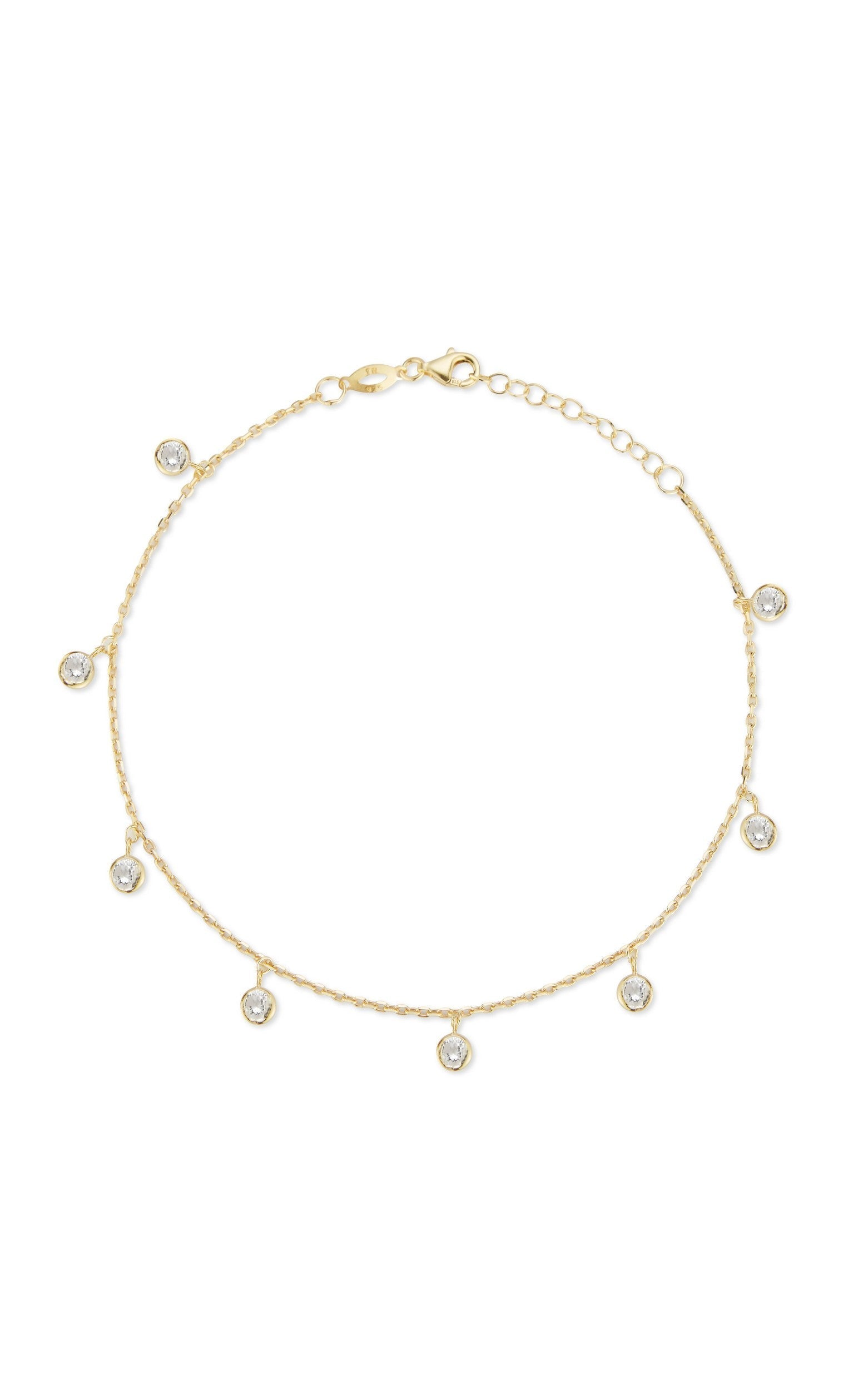  Relativity CZ Anklet - Gold - Bonton