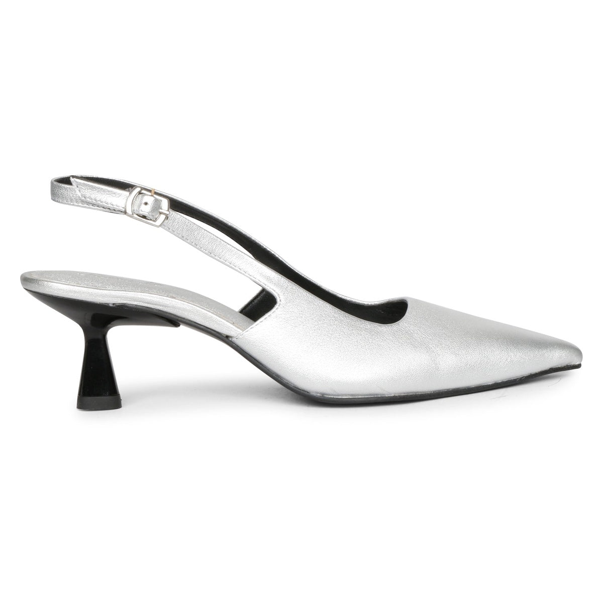  Saint G Saint G - Cynara - Kitten Heels - Silver - Bonton