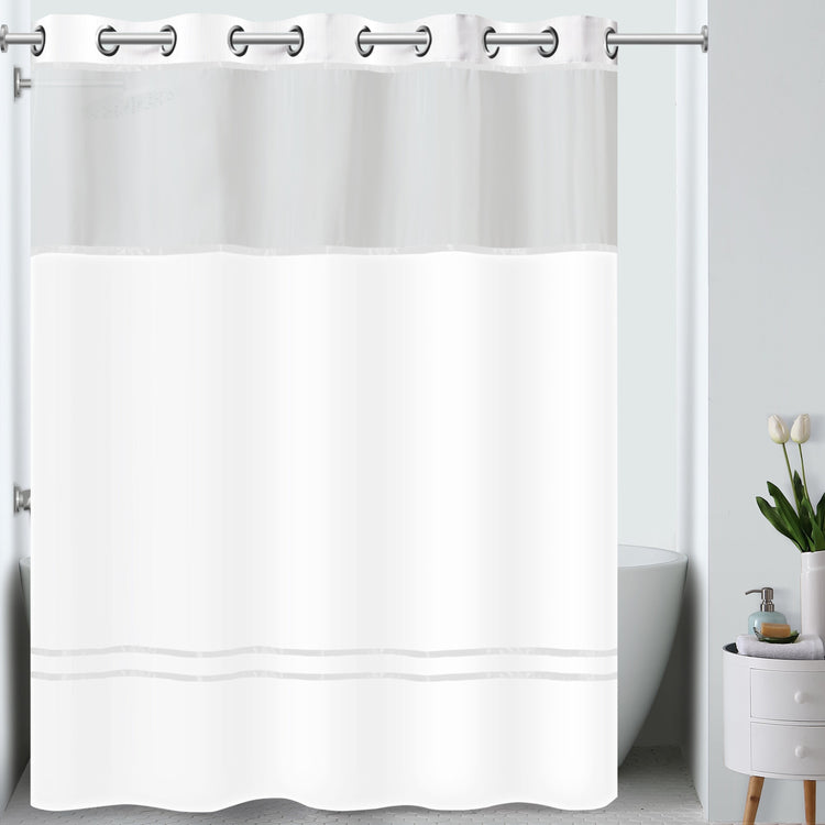 Escape Shower Curtain White
