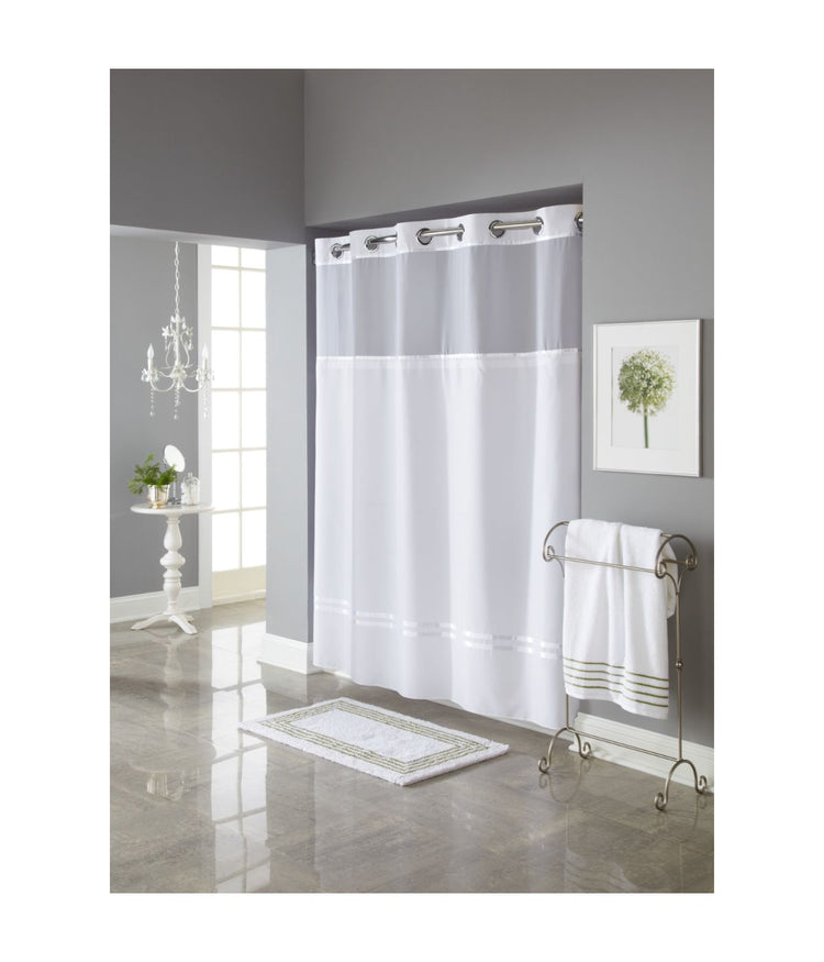 Escape Shower Curtain White