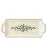  Lenox Holiday Handled Hors D'Oeuvres Tray - Ivory - Bonton