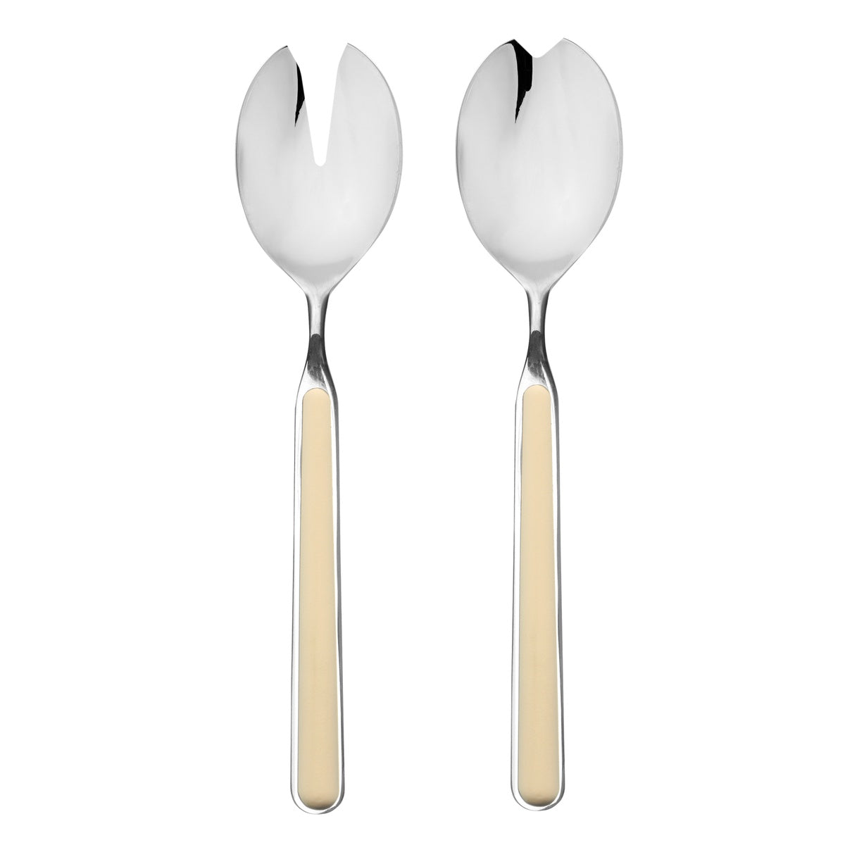  Mepra Fantasia Salad Serving Set - Sesame - Bonton