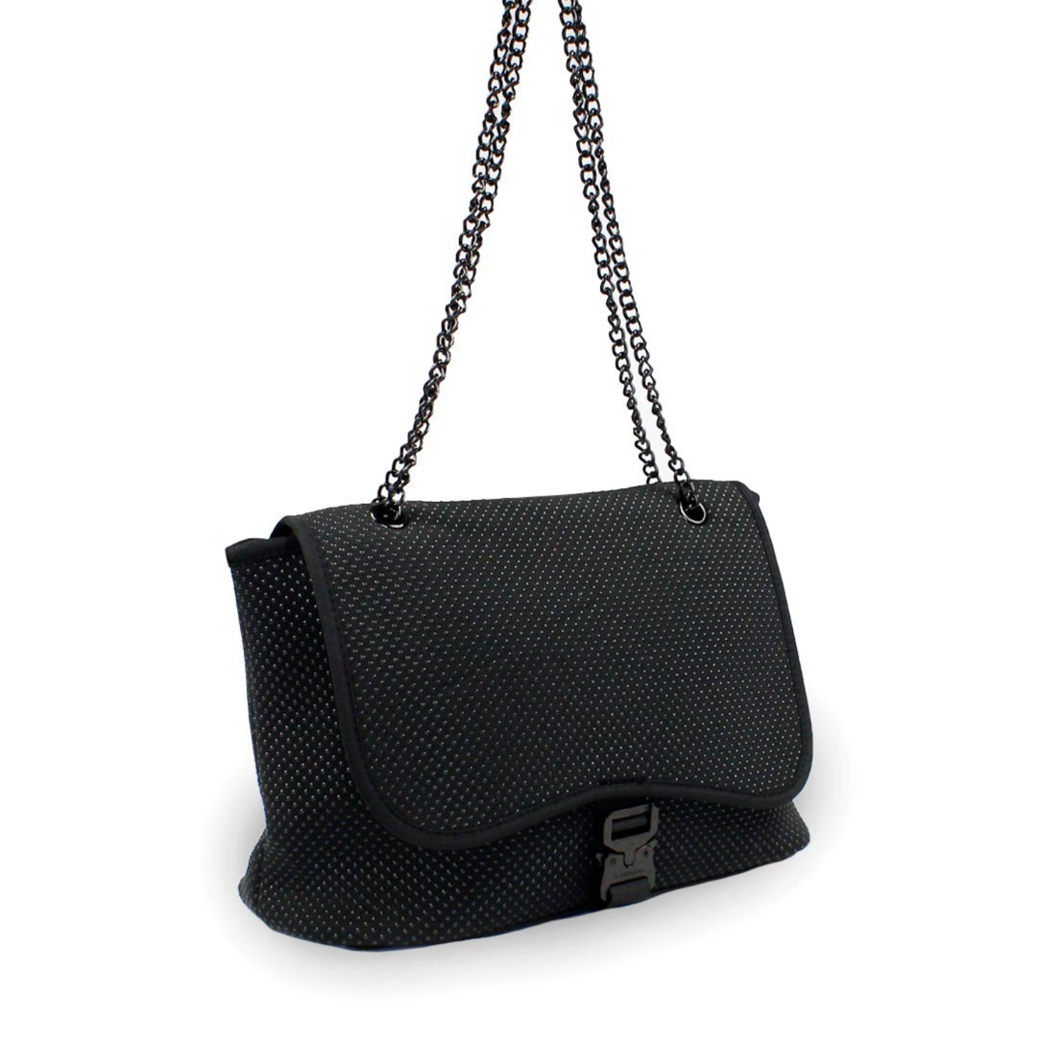  Pop Ups Brand Flap Crossbody Black - Default Title - Bonton