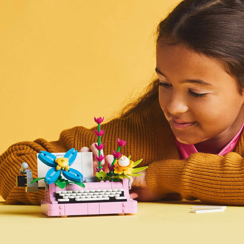 LEGO® Creator 3in1 Typewriter With Flowers Toy Playset 31169