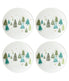  Lenox Balsam Lane Accent Plate S/4 (Coupe) - White - Bonton