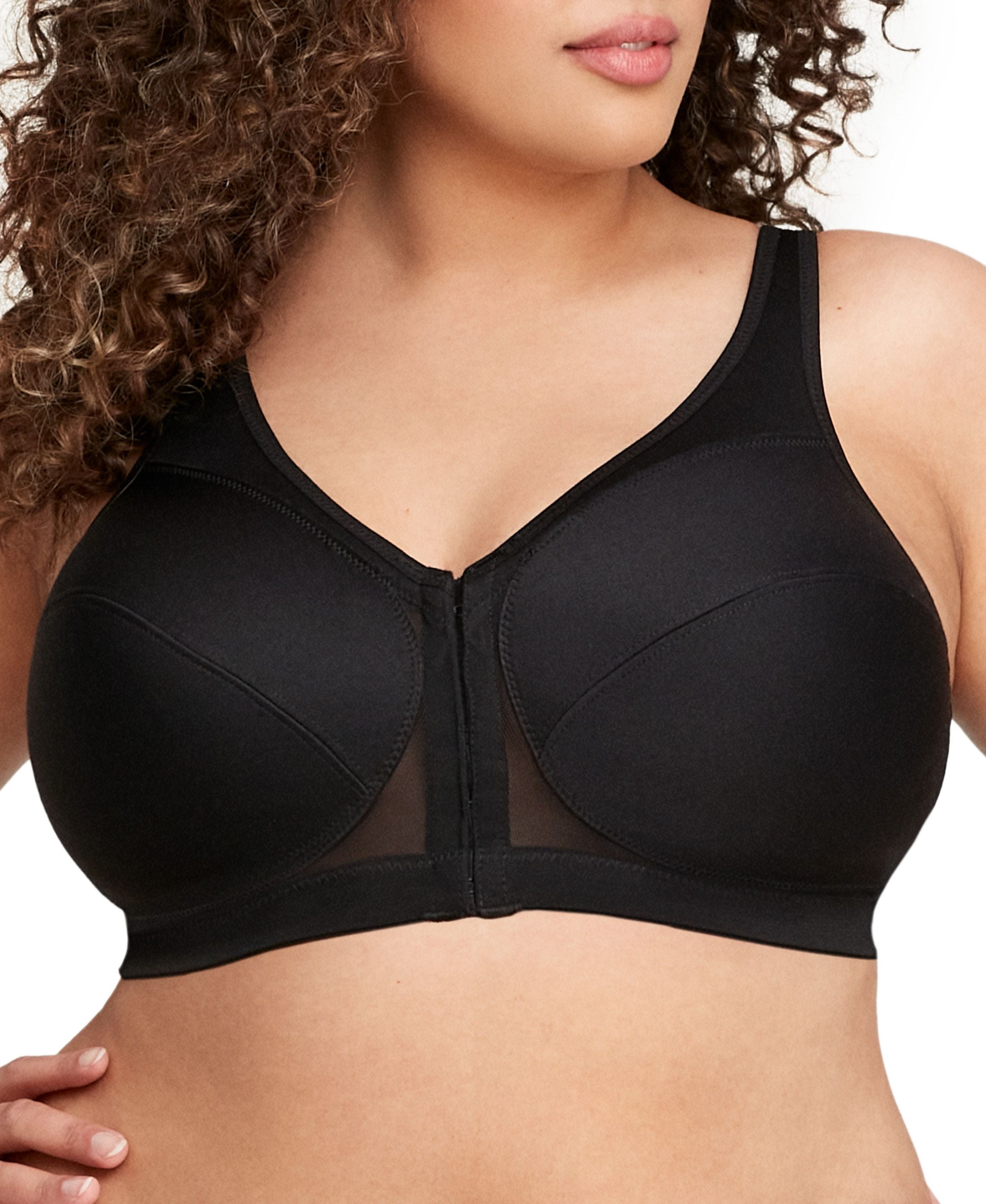  Glamorise MagicLift Posture Back Bra - Black - Bonton