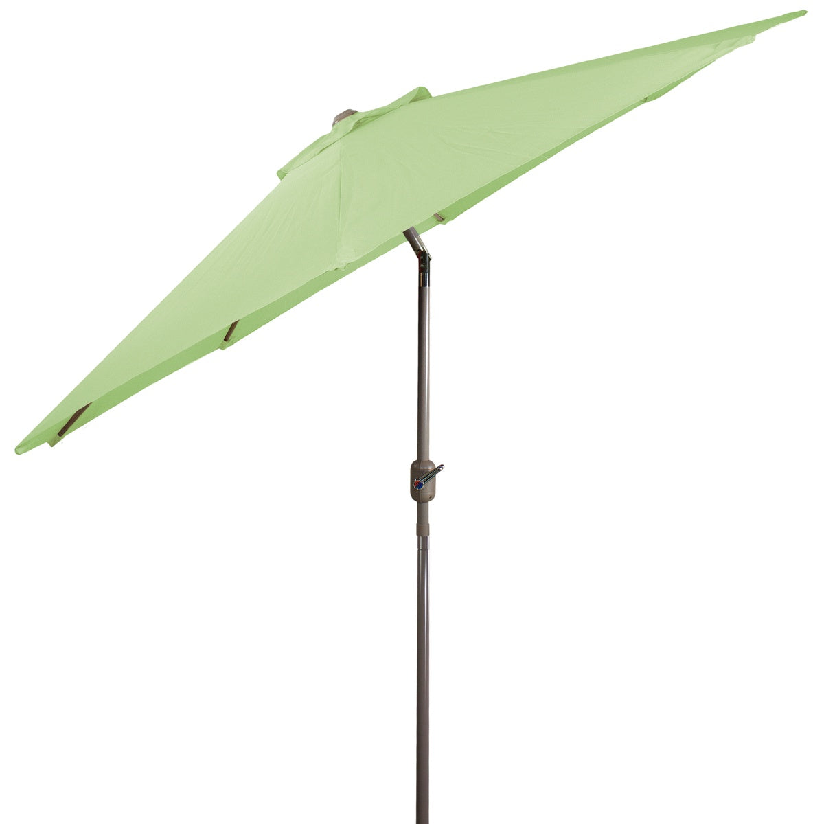  Northlight Outdoor Patio Market Umbrella With Hand Crank and Tilt - 9' - Sage Green - Sage Green - Bonton