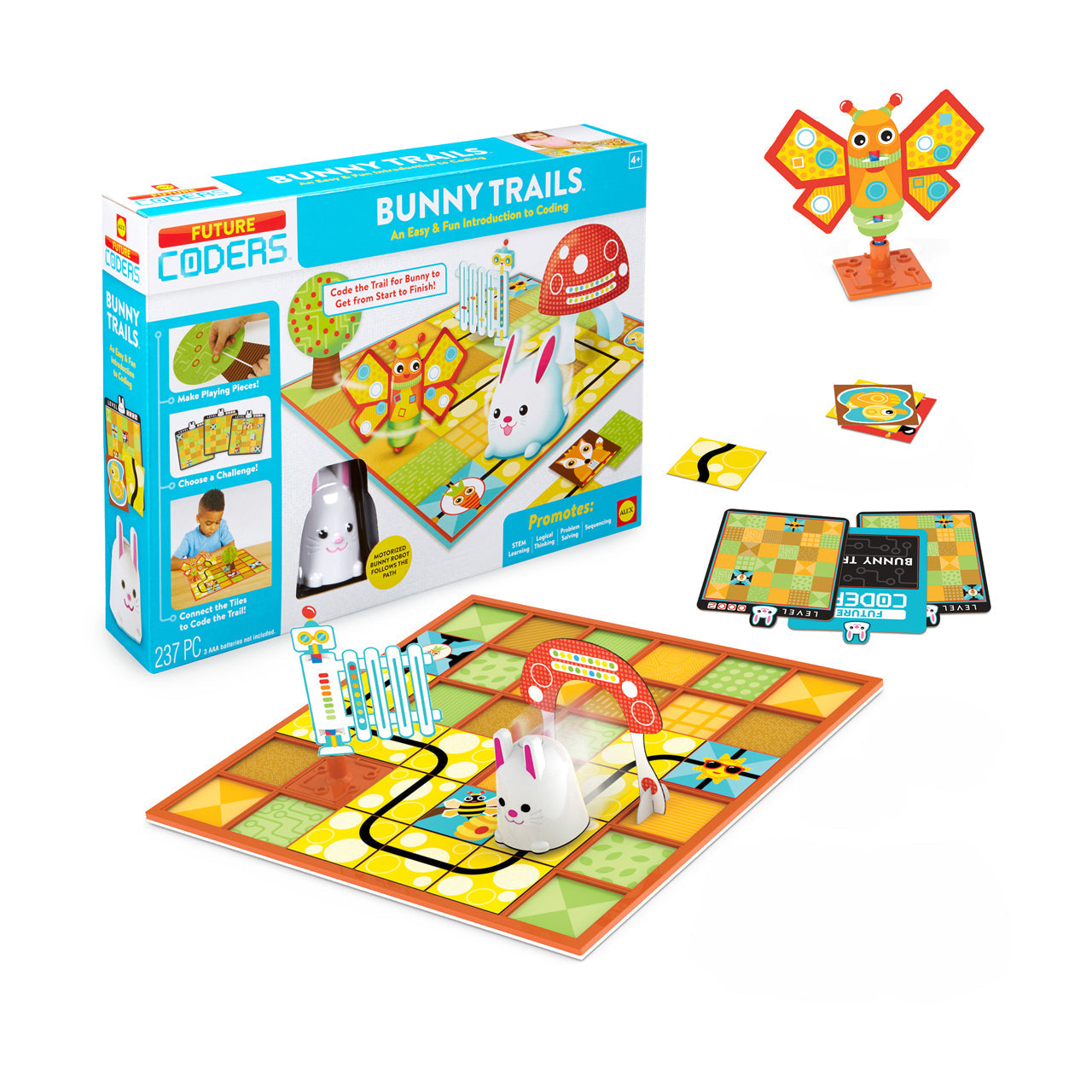  ALEX Toys Future Coders Bunny Trails - Multicolor - Bonton