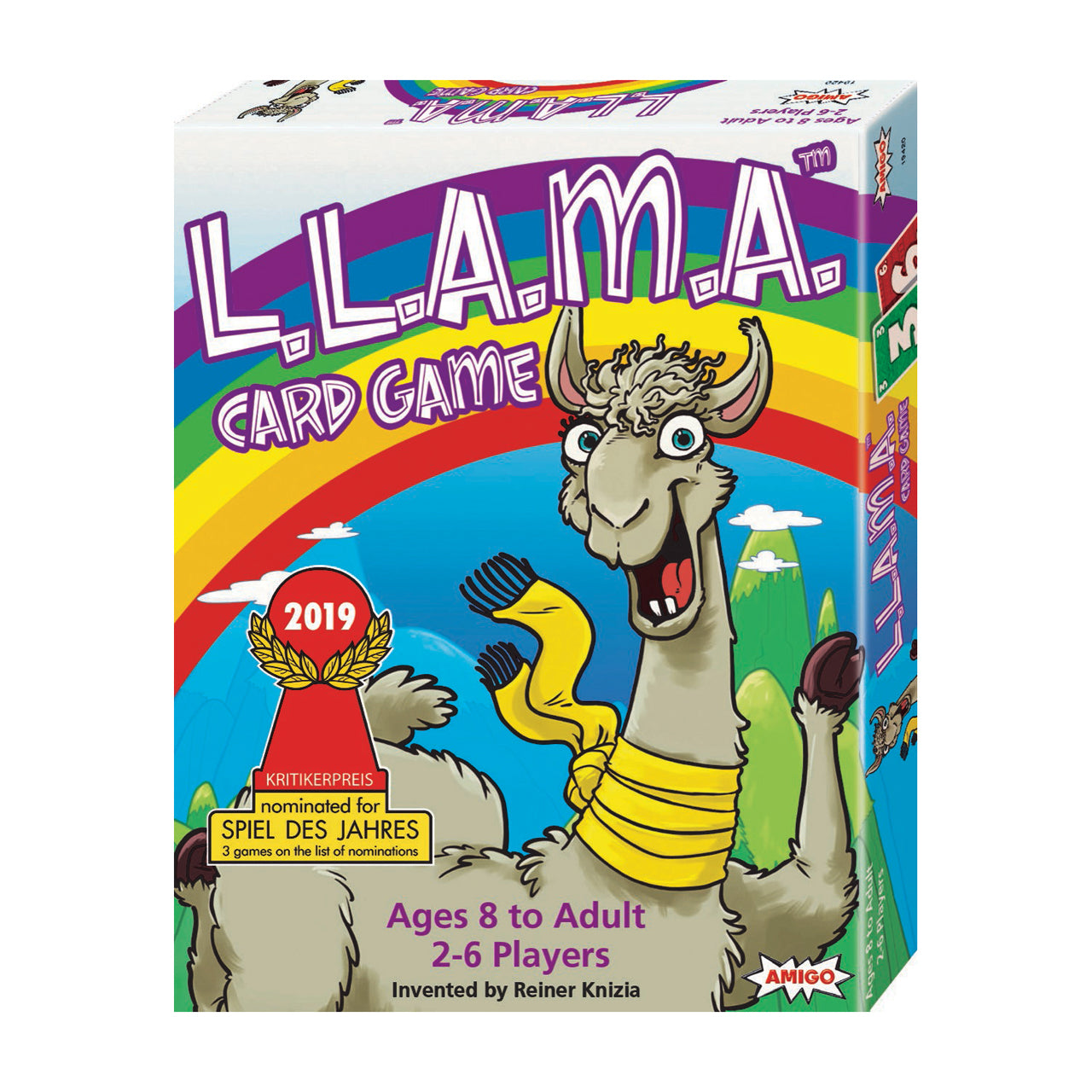  Amigo L.L.A.M.A. Card Game - Multicolor - Bonton