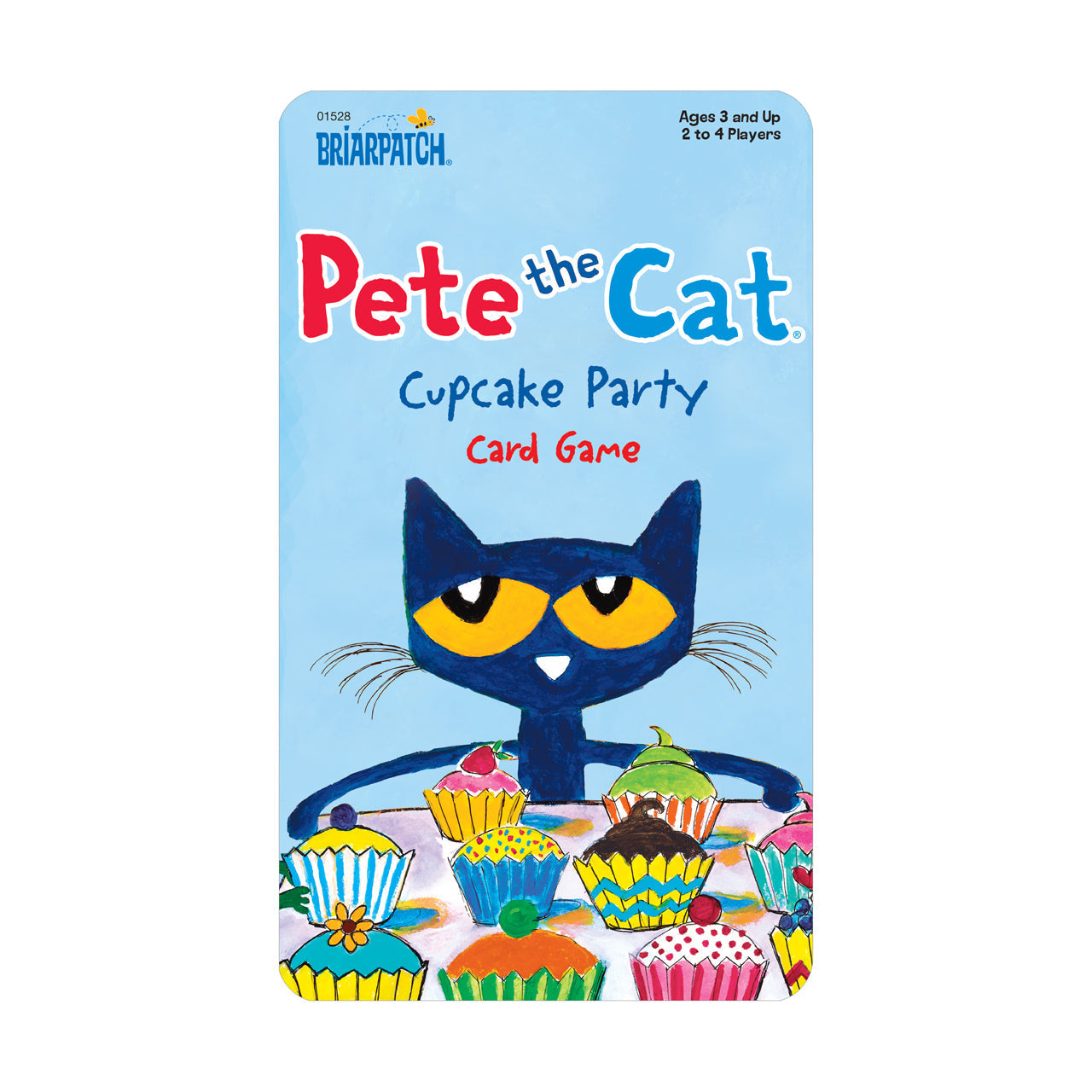  Pete the Cat - Cupcake Party Card Game Tin - Multicolor - Bonton