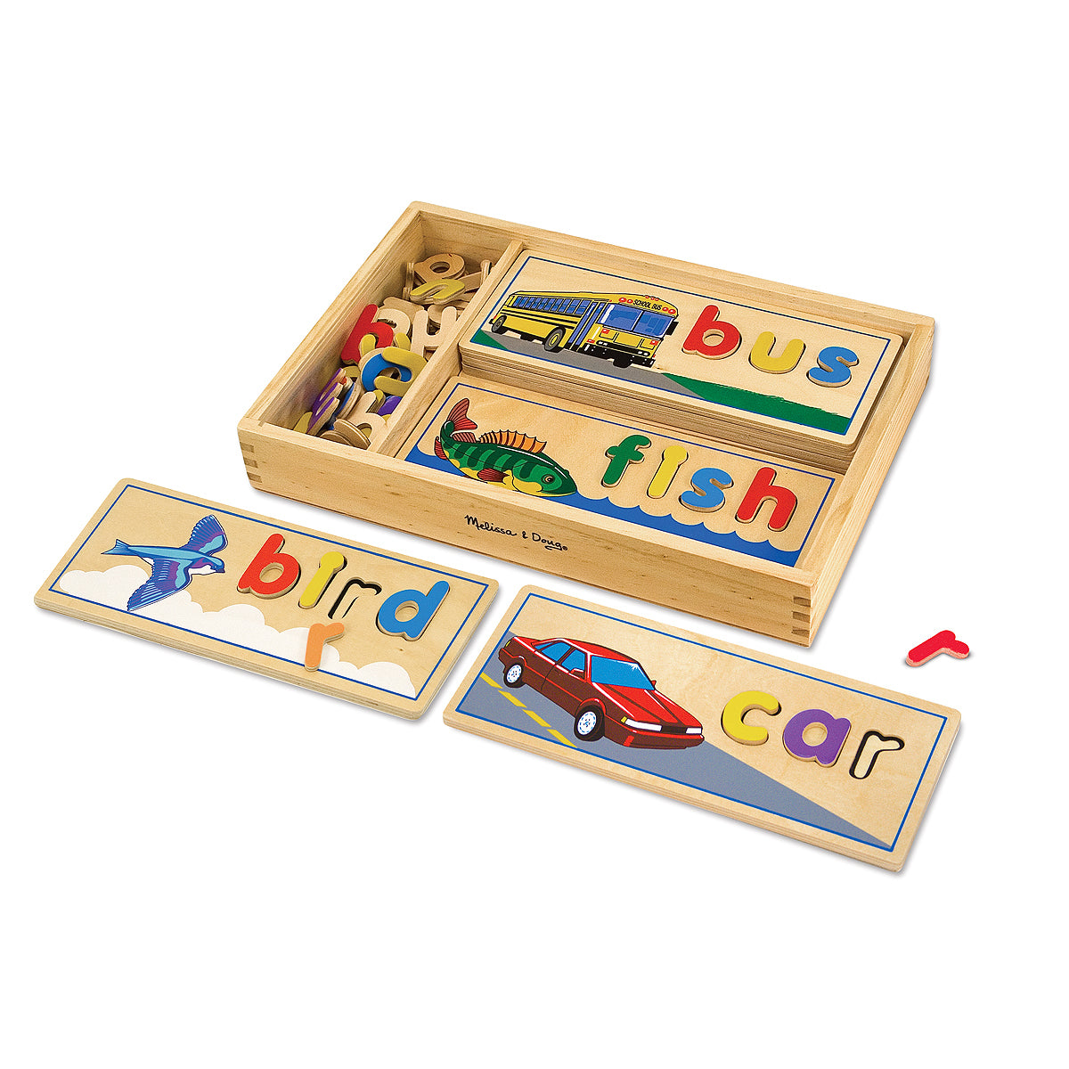  Melissa and Doug See & Spell - Multicolor - Bonton