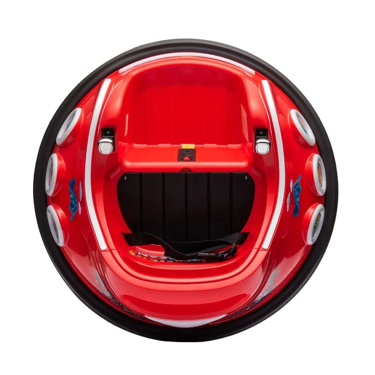  Freddo 12V Freddo Bumper Car 1 Seater Ride on for Kids - Pink - Bonton