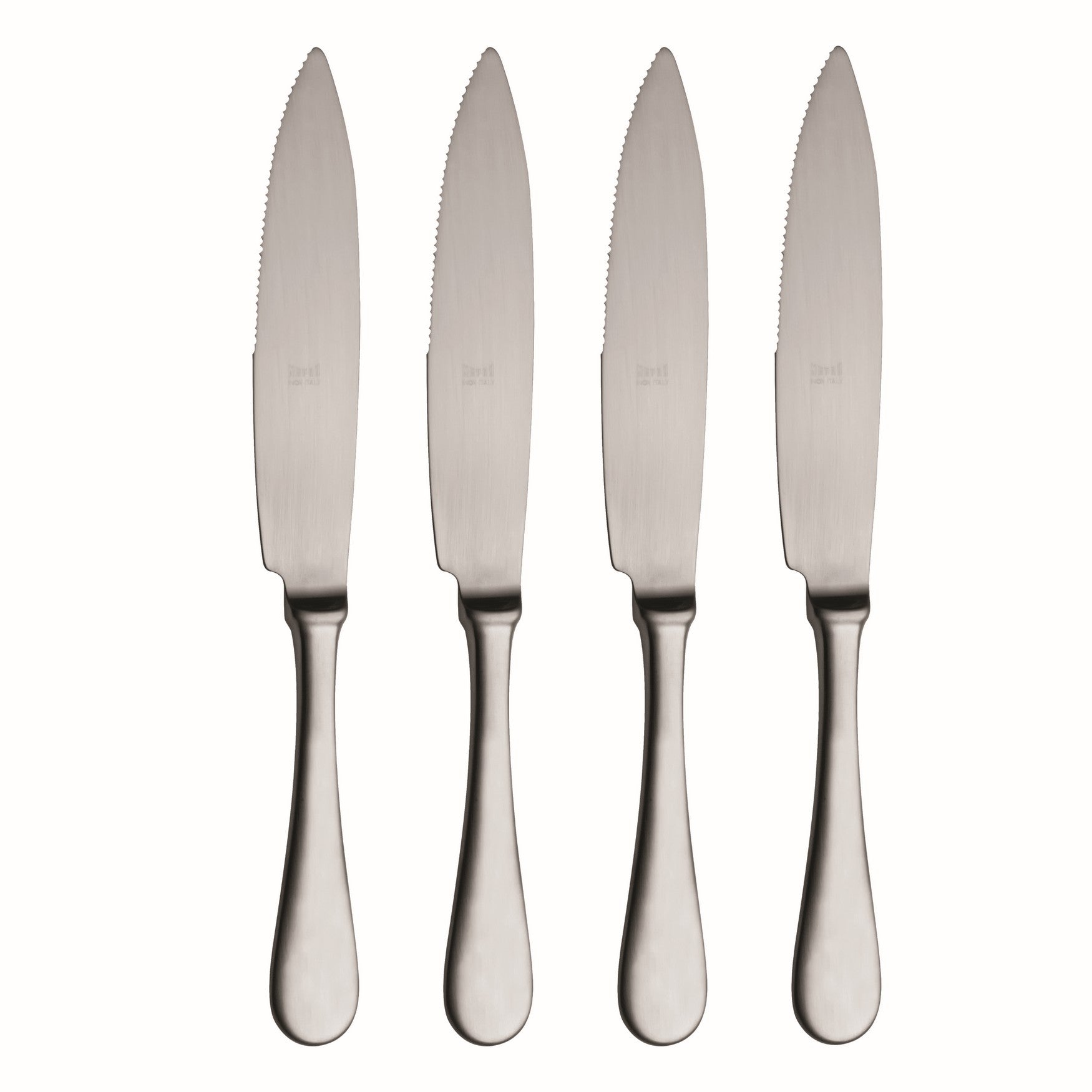  Mepra American Steak Knife Set - Ice Stainless Steel - Bonton