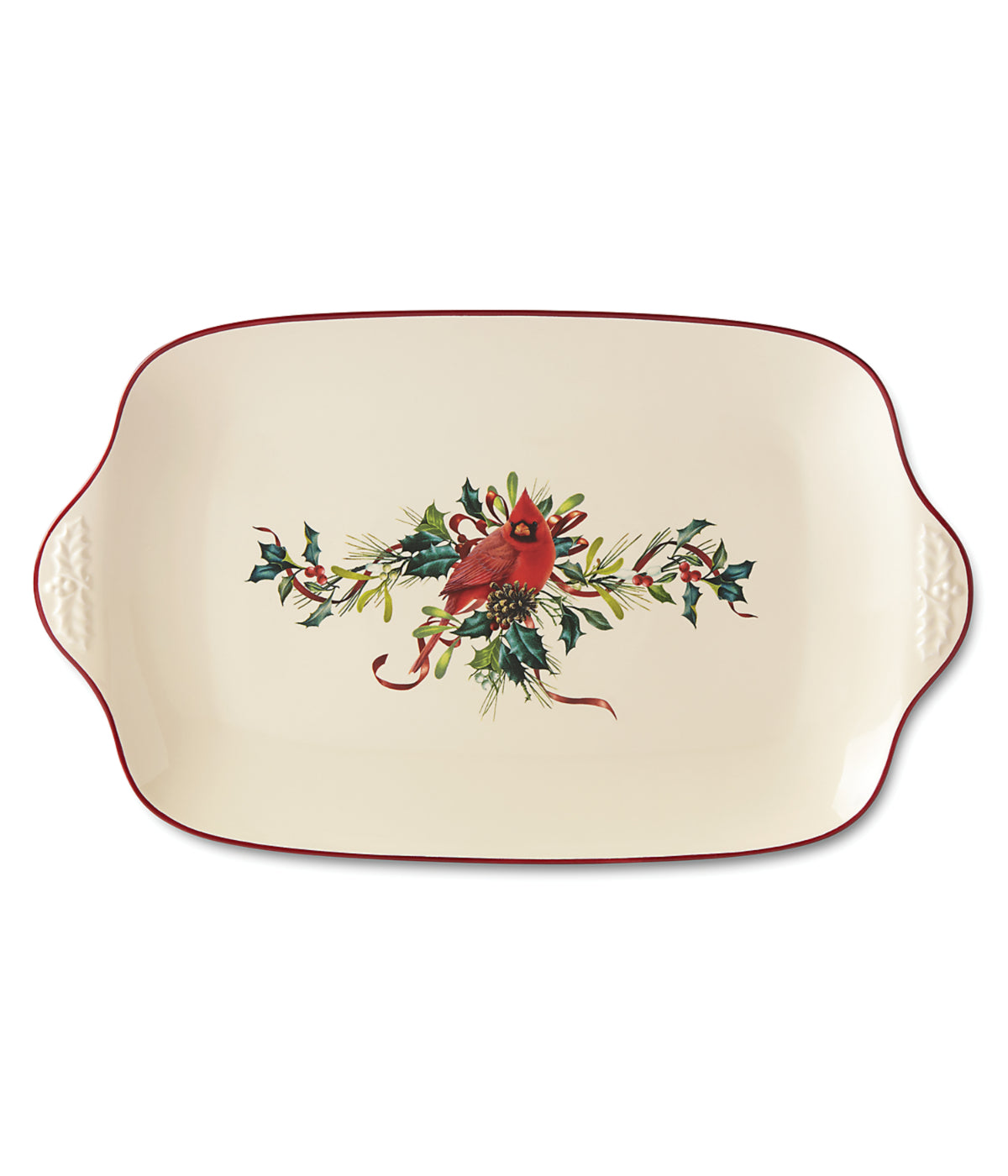  Lenox Winter Greetings Oversized Serving Platter 20