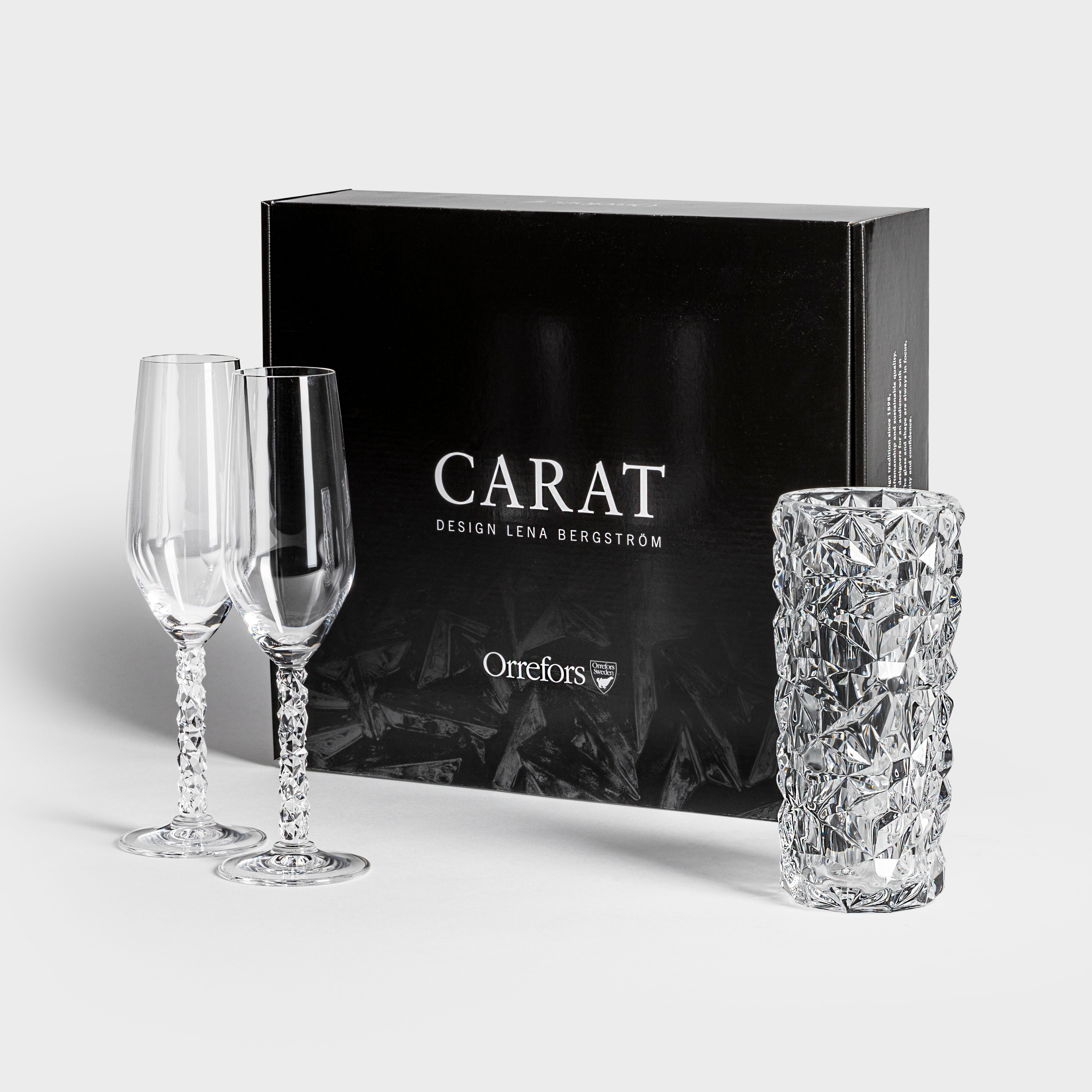  Orrefors Carat 3 Pieces Gift Set - Clear - Bonton