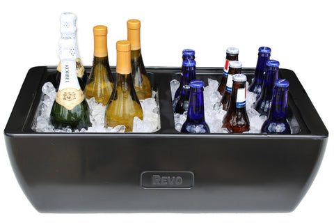 Dubler Party Cooler™ | Deep Black by Revo Coolers