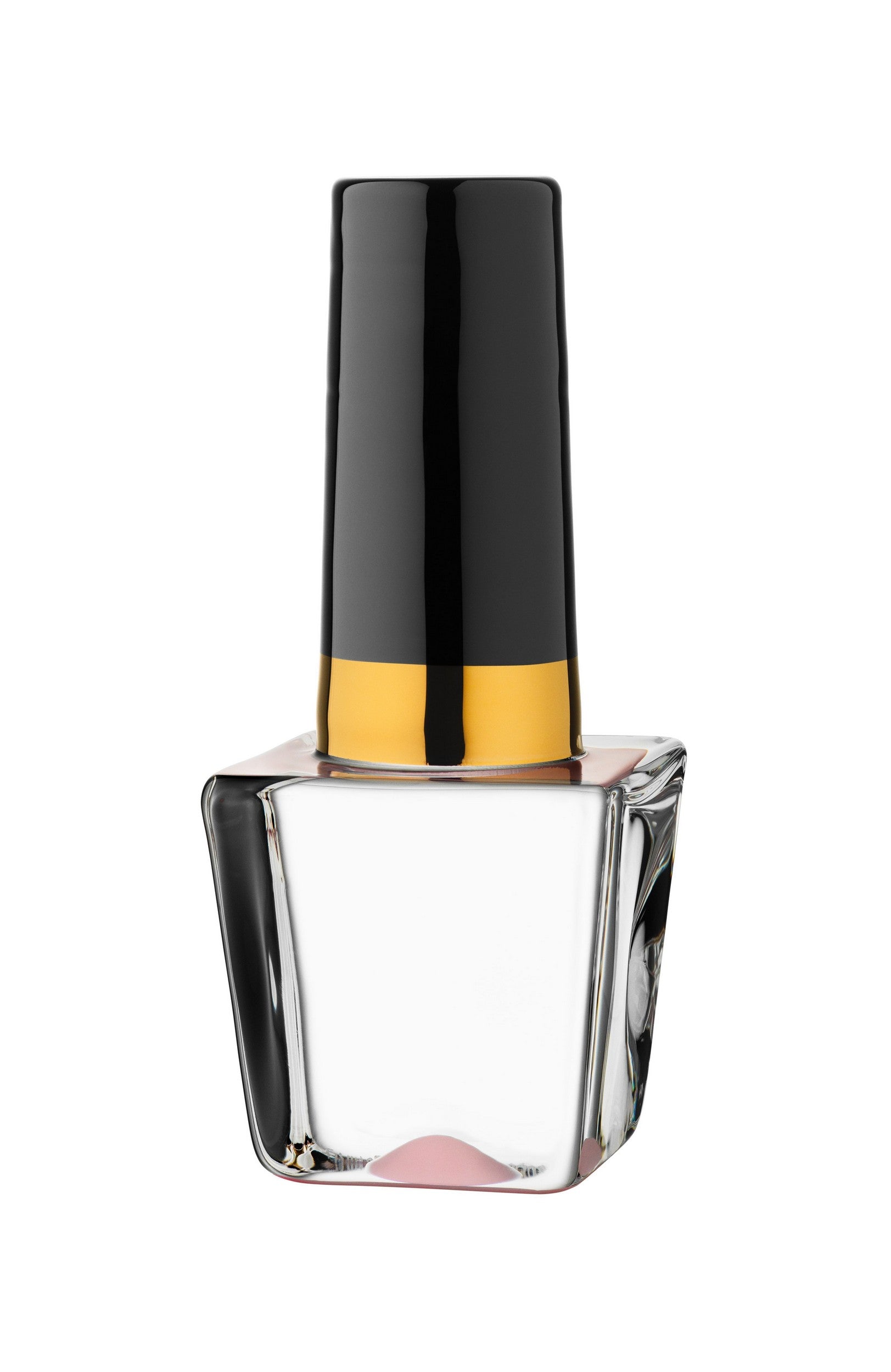  Make-Up Mini Nail Polish - Clear/ Pink/ Black/ Gold - Bonton