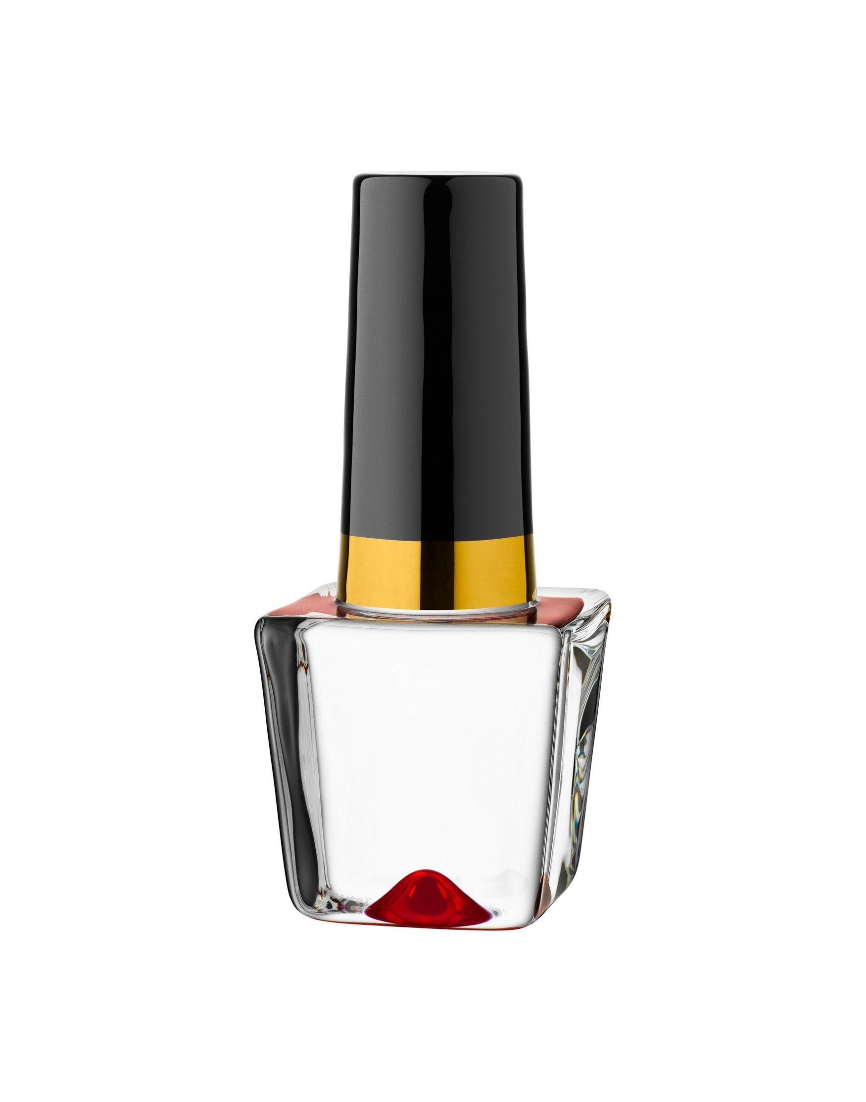  Make-Up Nail Polish - Clear/ Raspberry/ Black/ Gold - Bonton