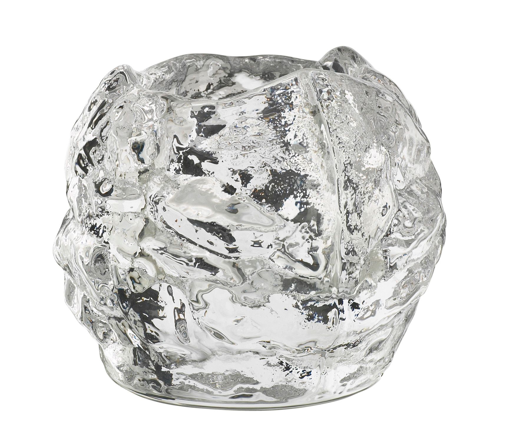  Snowball Small Votive - Clear - Bonton