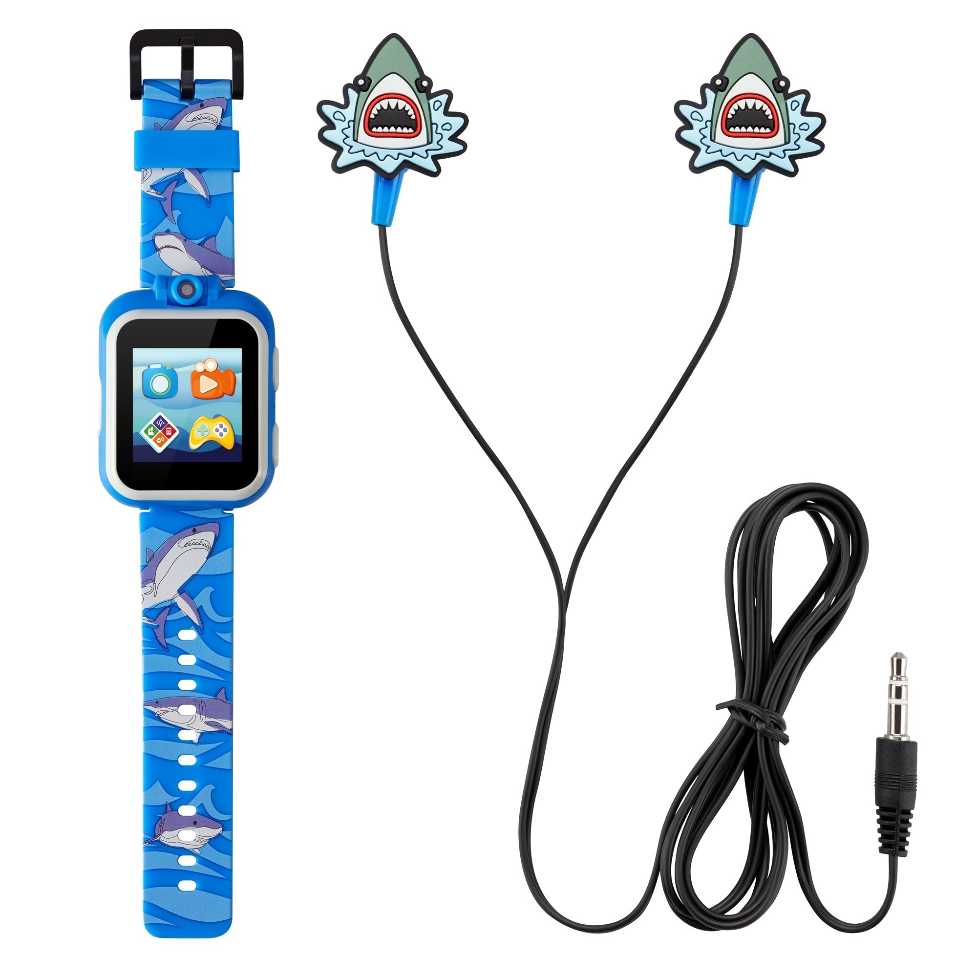  PlayZoom Stem Learning Smartwatch Earbuds Set - Blue - Bonton