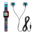  PlayZoom Stem Learning Smartwatch Earbuds Set - Dark Blue/Orange Game station - Bonton