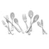  Nambe Anna 45 Piece Flatware Set - Silver - Bonton