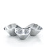  Nambe Bella Triple Condiment Server - Silver - Bonton