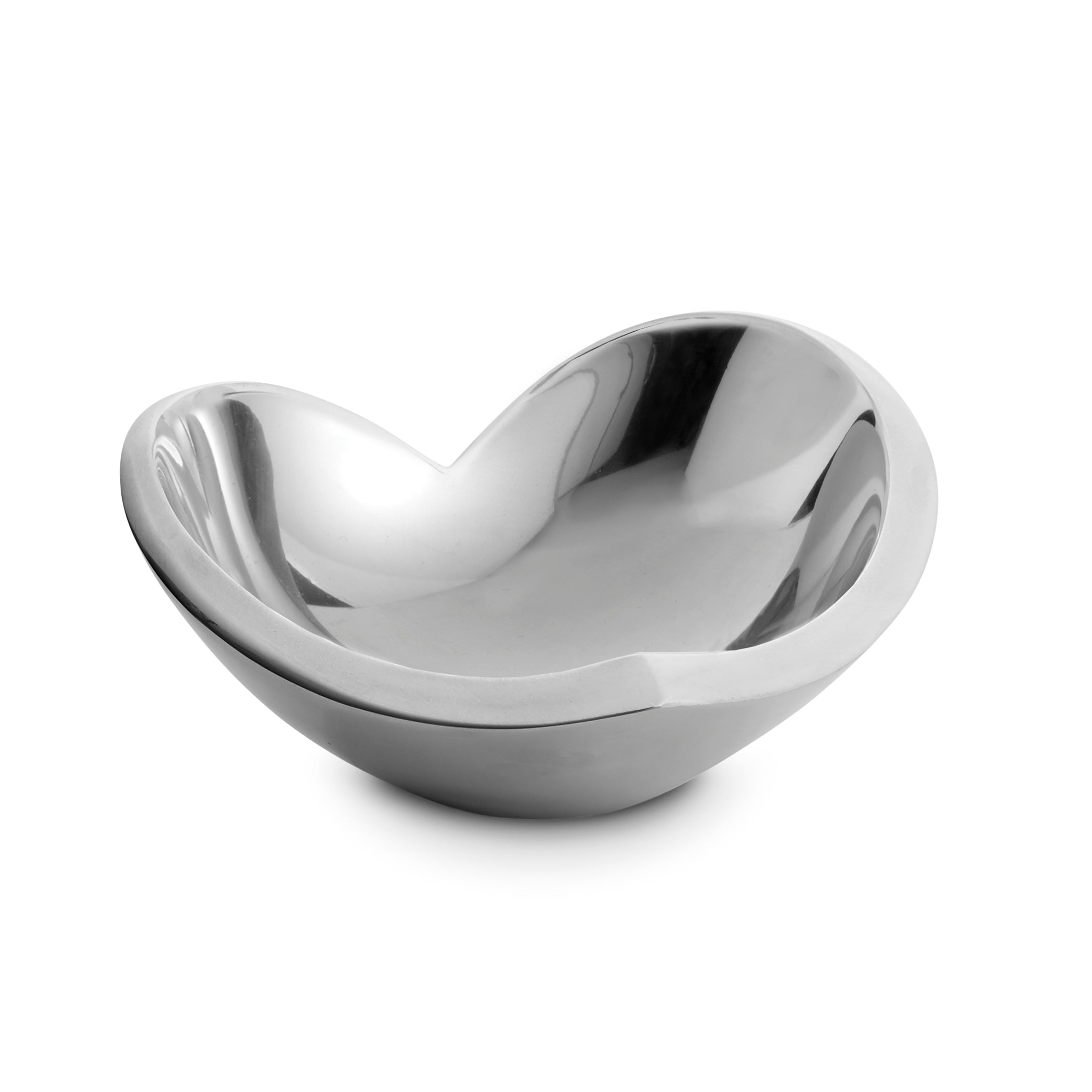  Nambe Love Bowl - Silver - Bonton