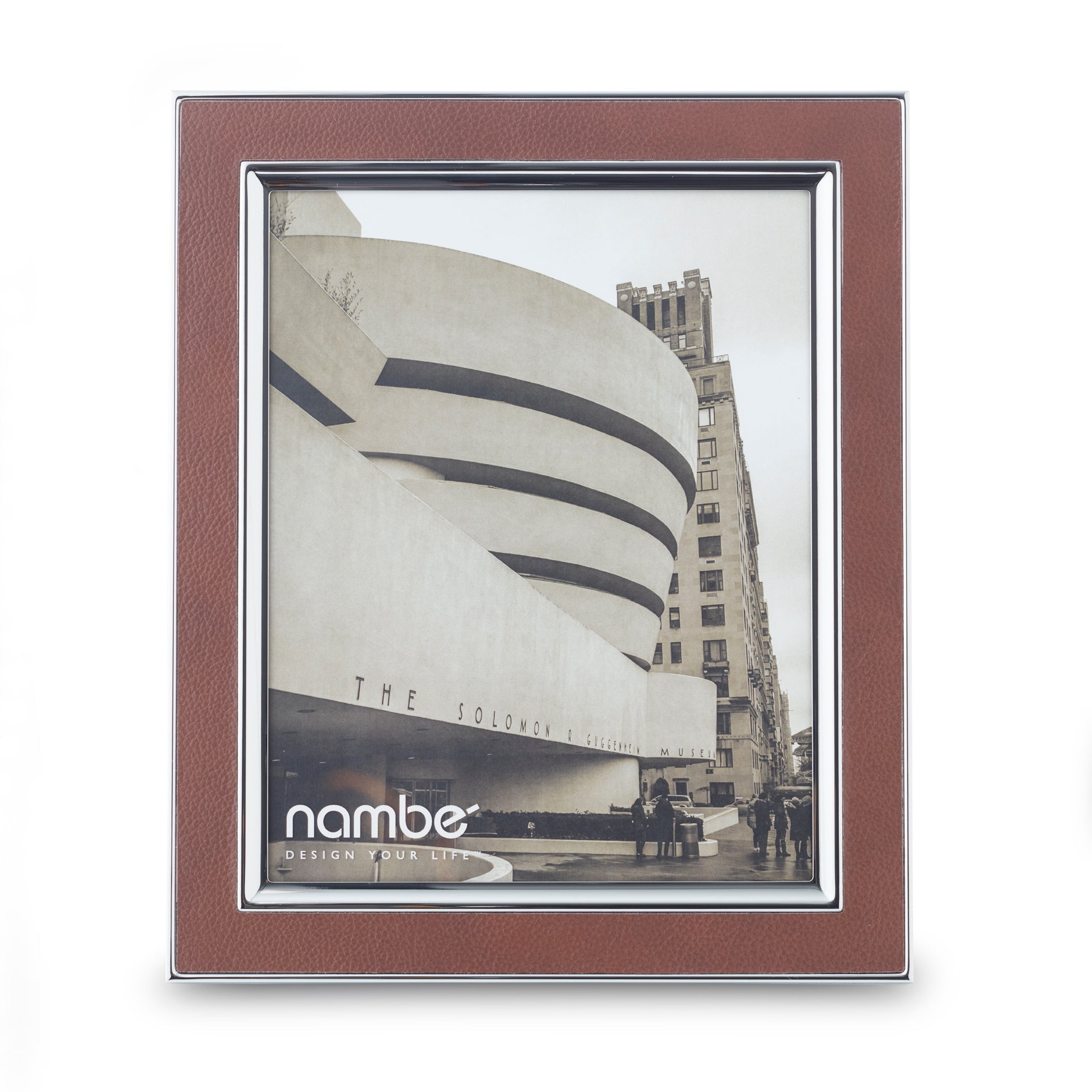  Nambe Novara Frame - Brown Wood - Bonton