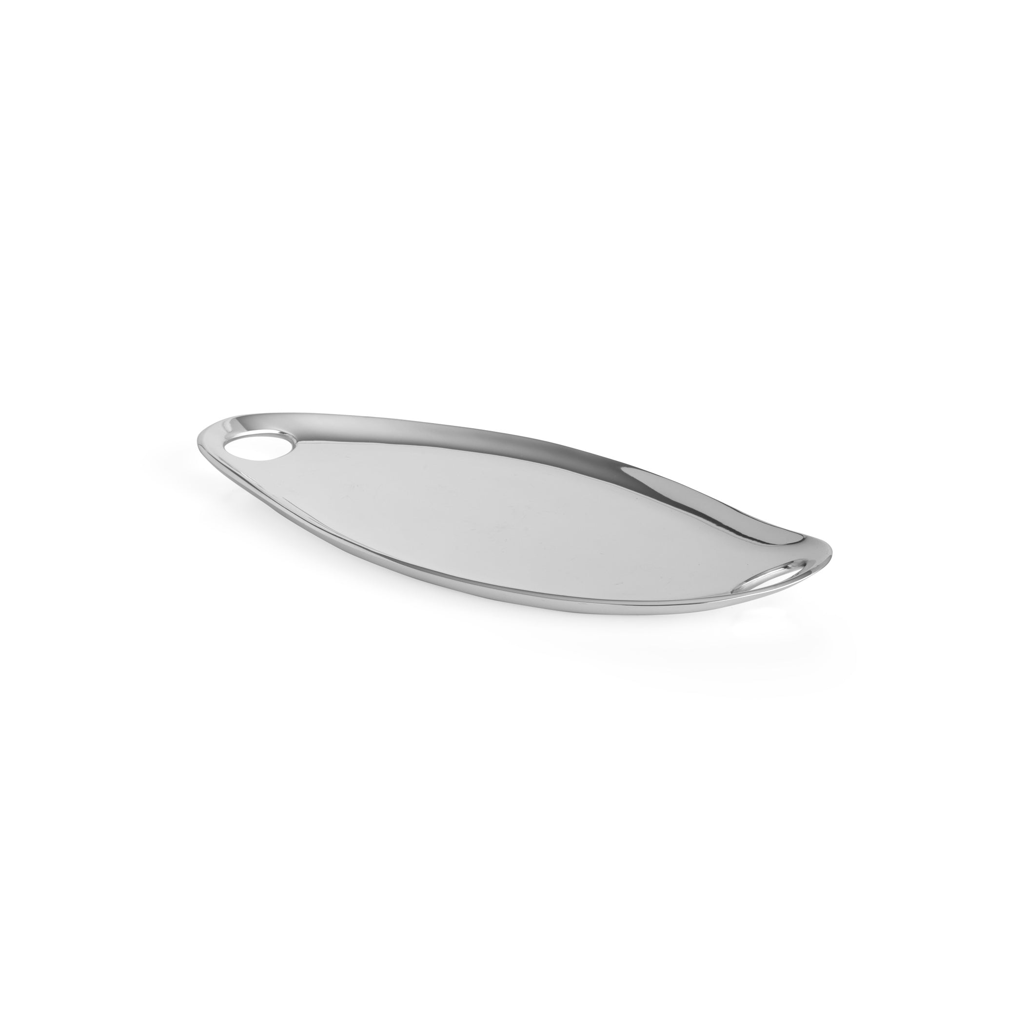  Nambe Portables Alloy Tray - Silver - Bonton