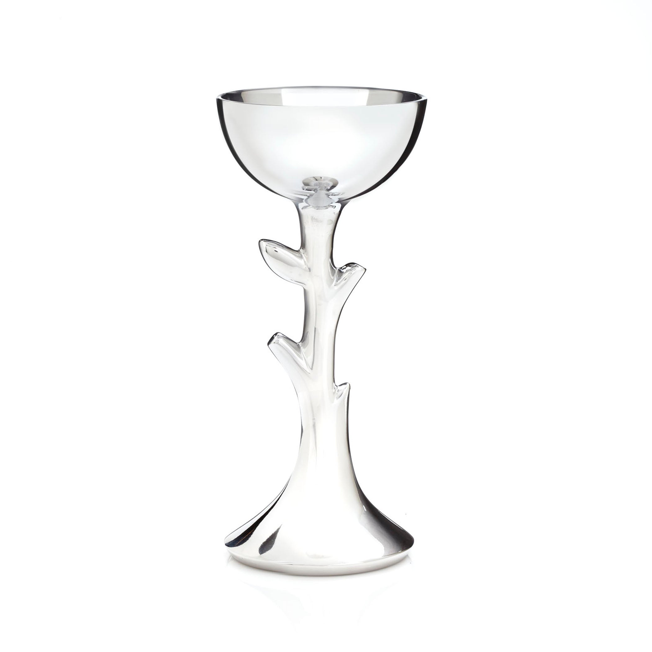  Nambe Tree Of Life Kiddush Cup - Silver - Bonton