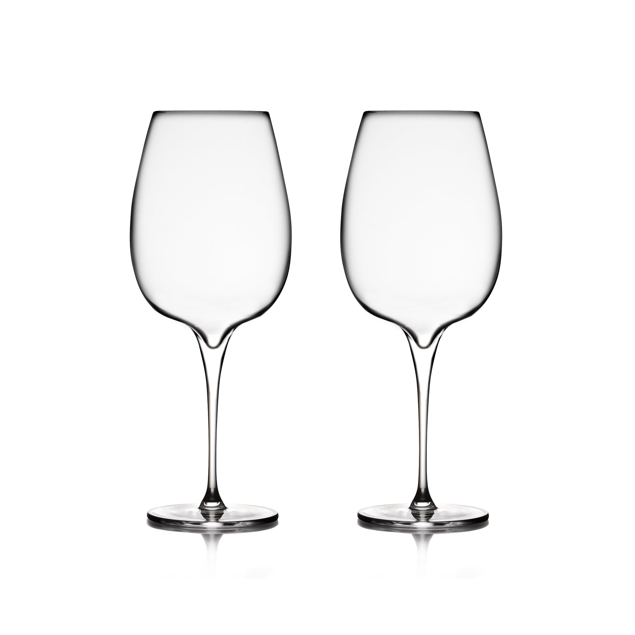  Nambe Vie Cabernet Glasses Set of 2 - Clear - Bonton