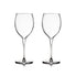  Nambe Vie Chardonnay Glasses Set of 2 - Clear - Bonton