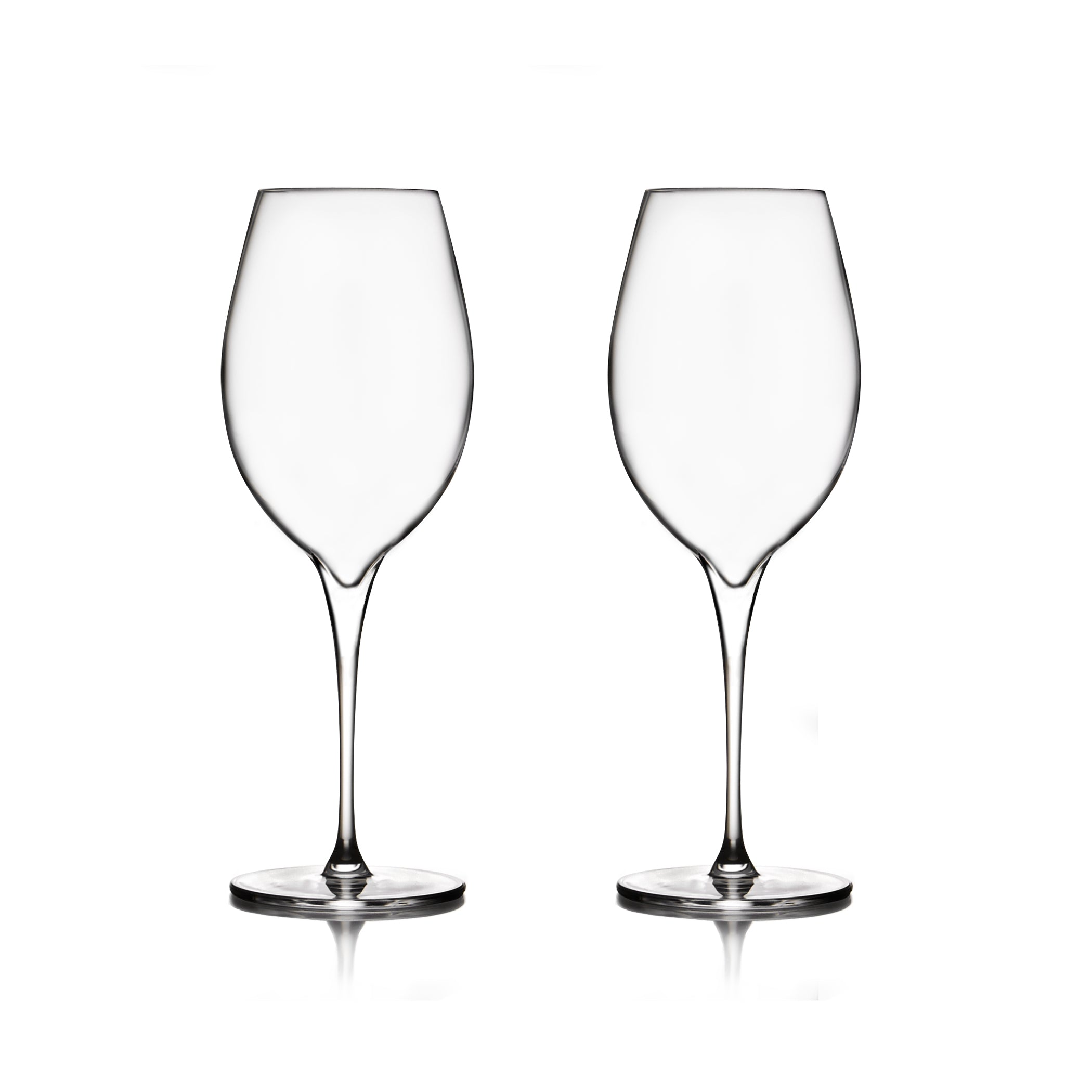  Nambe Vie Pinot Grigio Glasses Set of 2 - Clear - Bonton