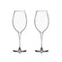  Nambe Vie Pinot Grigio Glasses Set of 2 - Clear - Bonton