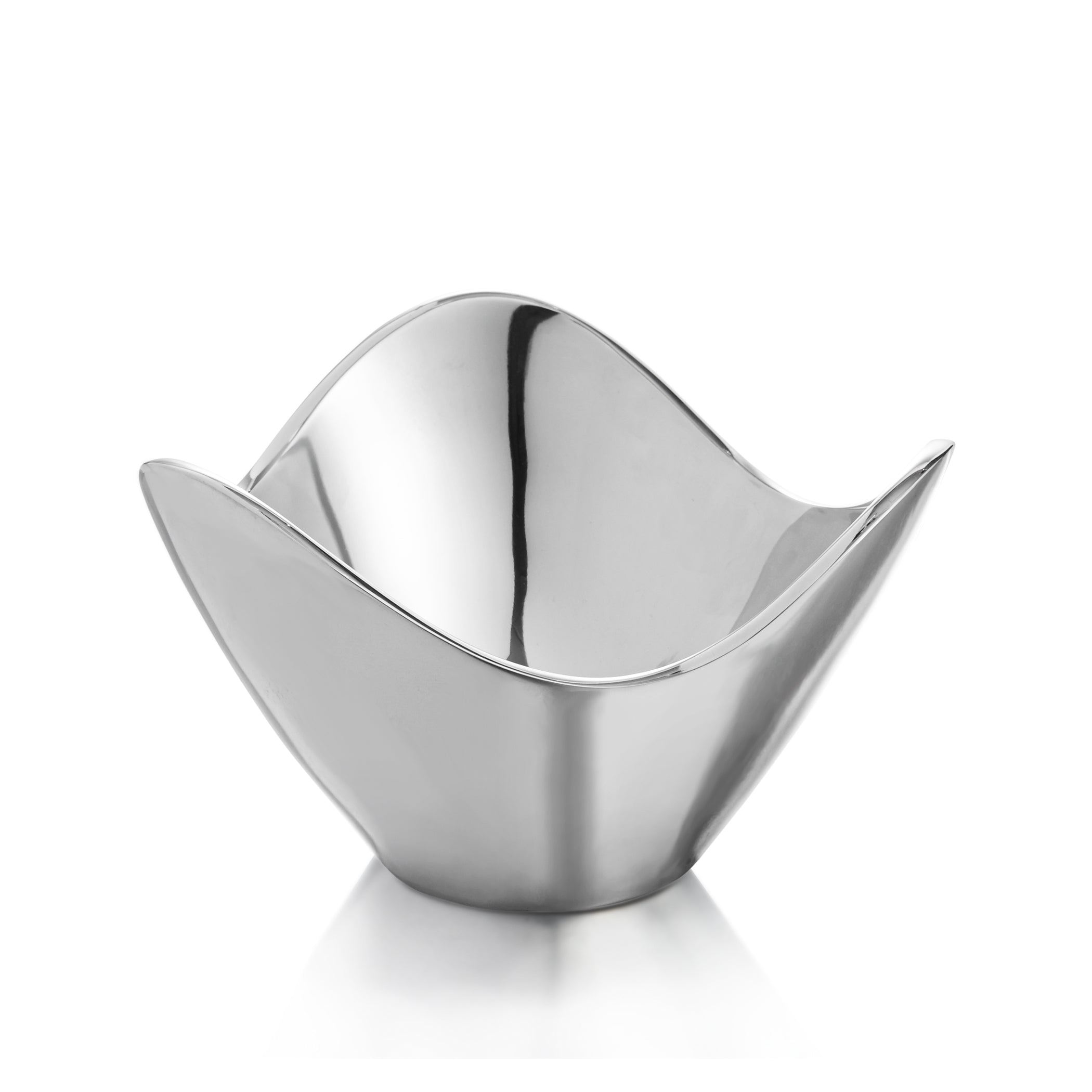  Nambe Wave Bowl - Silver - Bonton