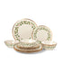  Lenox Holiday 12 Piece Set (Dinner, Salad, Place Bowl) - Ivory - Bonton