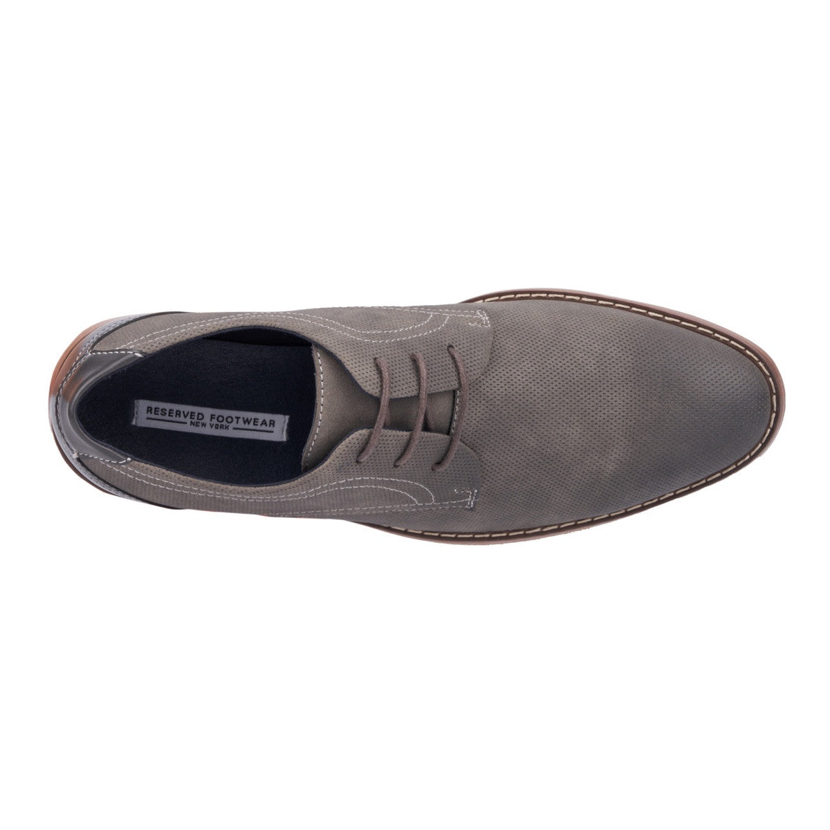  Reserved Footwear New York Reserved Footwear New York Men's Bertand Dress Oxfords - GREY - Bonton