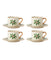 Holiday Espresso Cup/Saucer, Set f 4