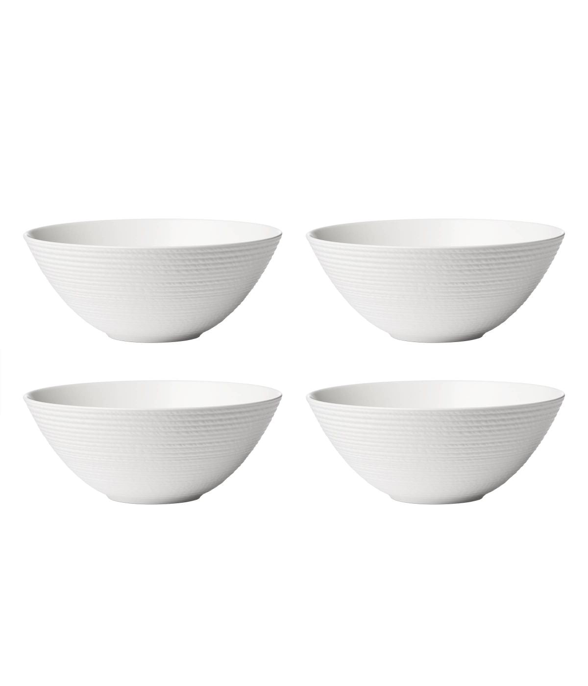  Lenox Lx Collective All Purpose Bowls Set of 4 White - White - Bonton